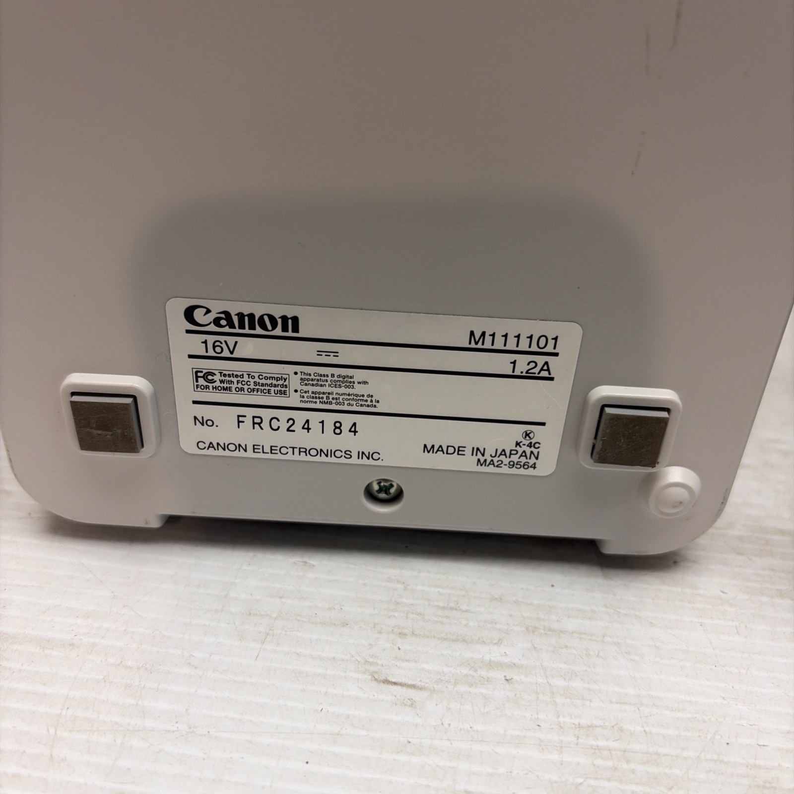 Canon ImageFormula CR-50 Check Scanner