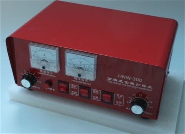 Electrochemical Etching Machine Electro-Corrosion Marking Machine 300W 0.6-10 ni
