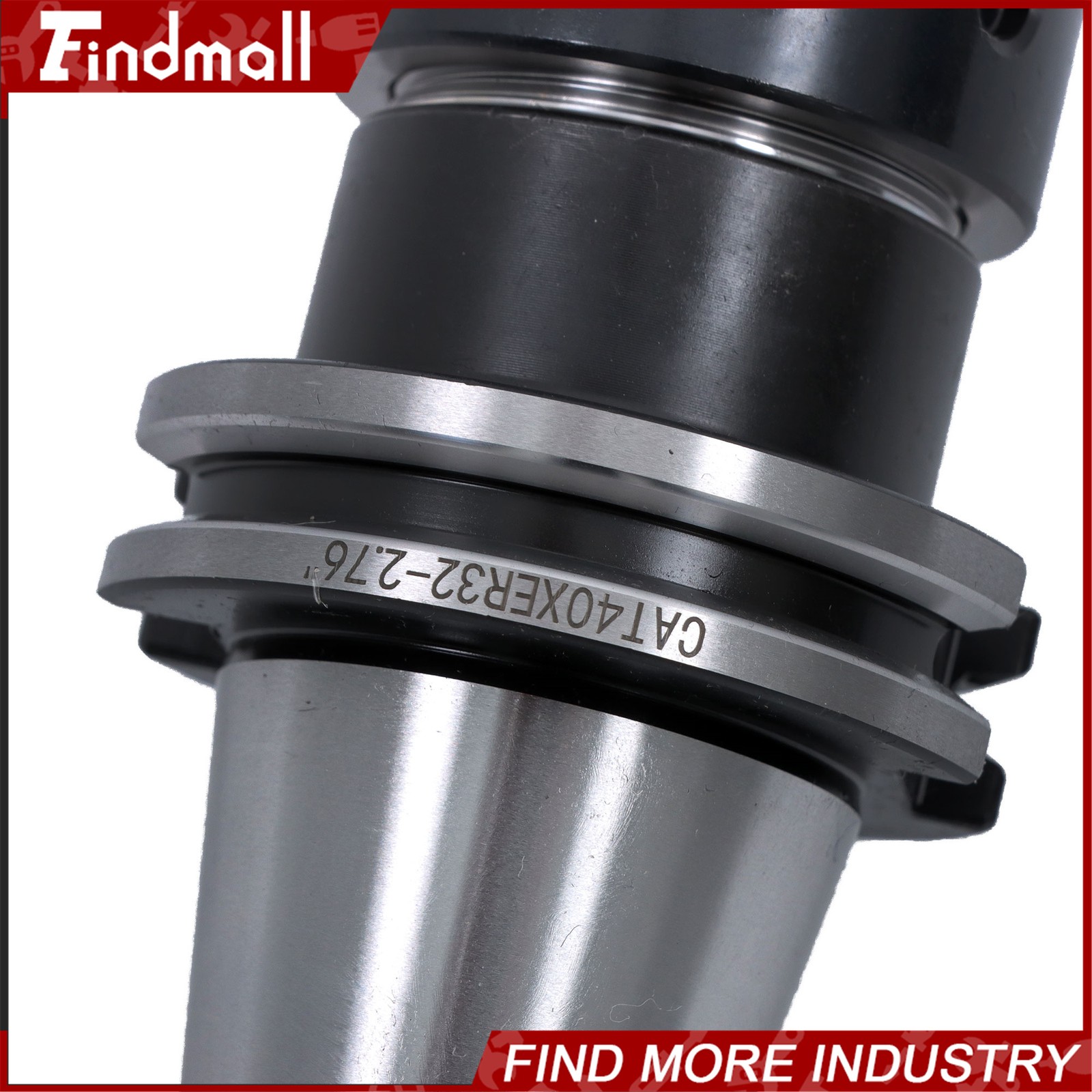 Findmall 10pcs CAT40 ER32 Collet Chuck Set 2.76″ 70mm CNC Milling Tool Holder