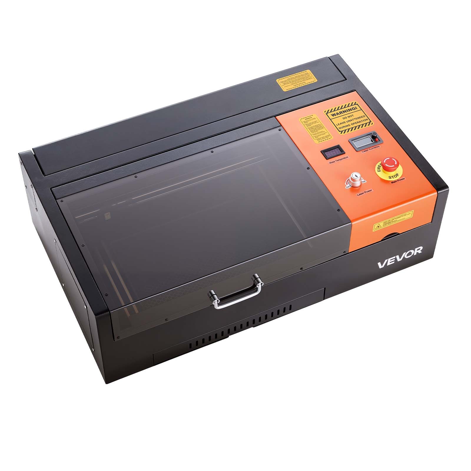 VEVOR 45W CO2 Laser Engraver 12 x 8 in Desktop Laser Engraving Cutter Machine