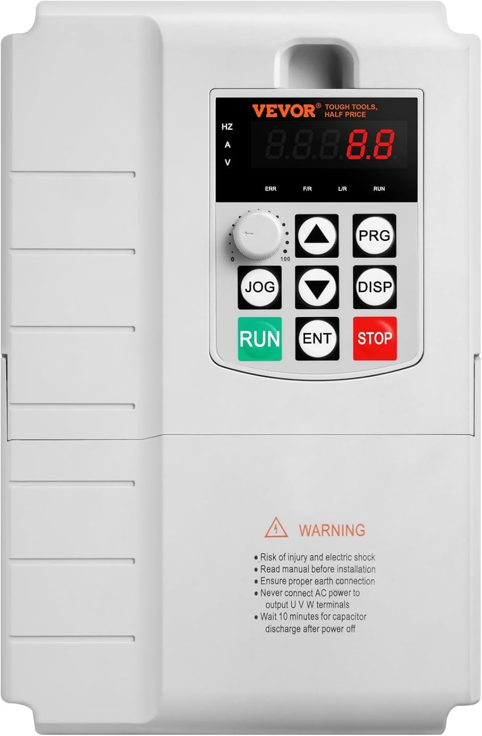 VFD 10HP, 7.5KW, 34A, 1 Phase 220V-240V Input to 3 Phase 220V-240V Output Var…