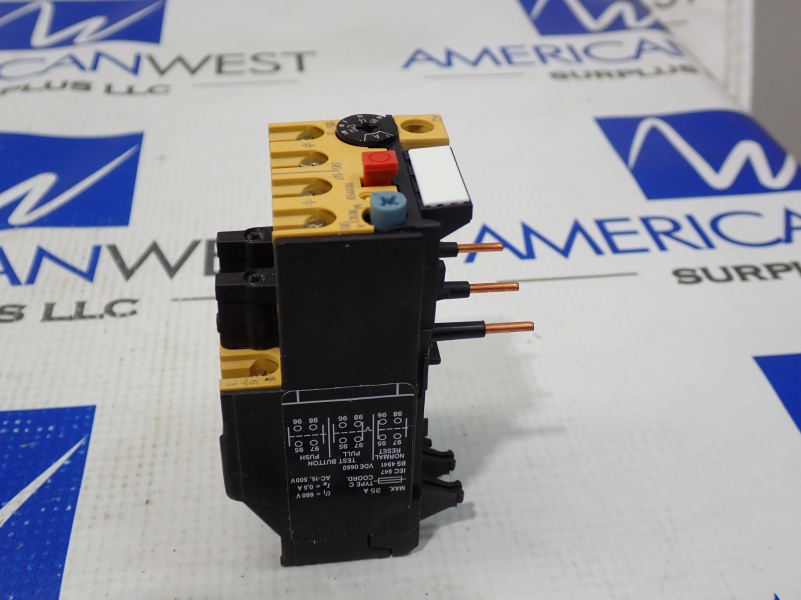 New Allen Bradley 193-BSC15 Bimetallic Overload Relay 10-16 Amp Ser B
