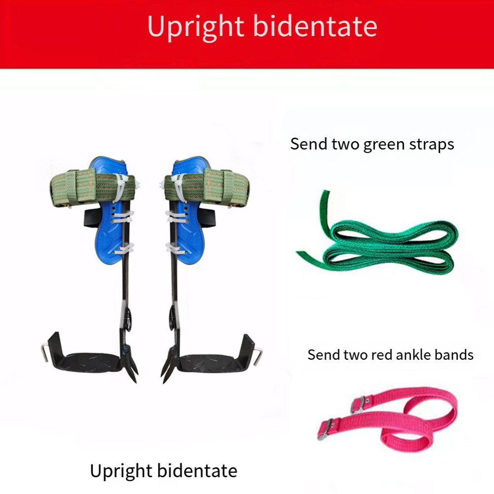 Tree Climbing Spikes Kit Adjustable Height Tree Climbing Set For Jungle Survival