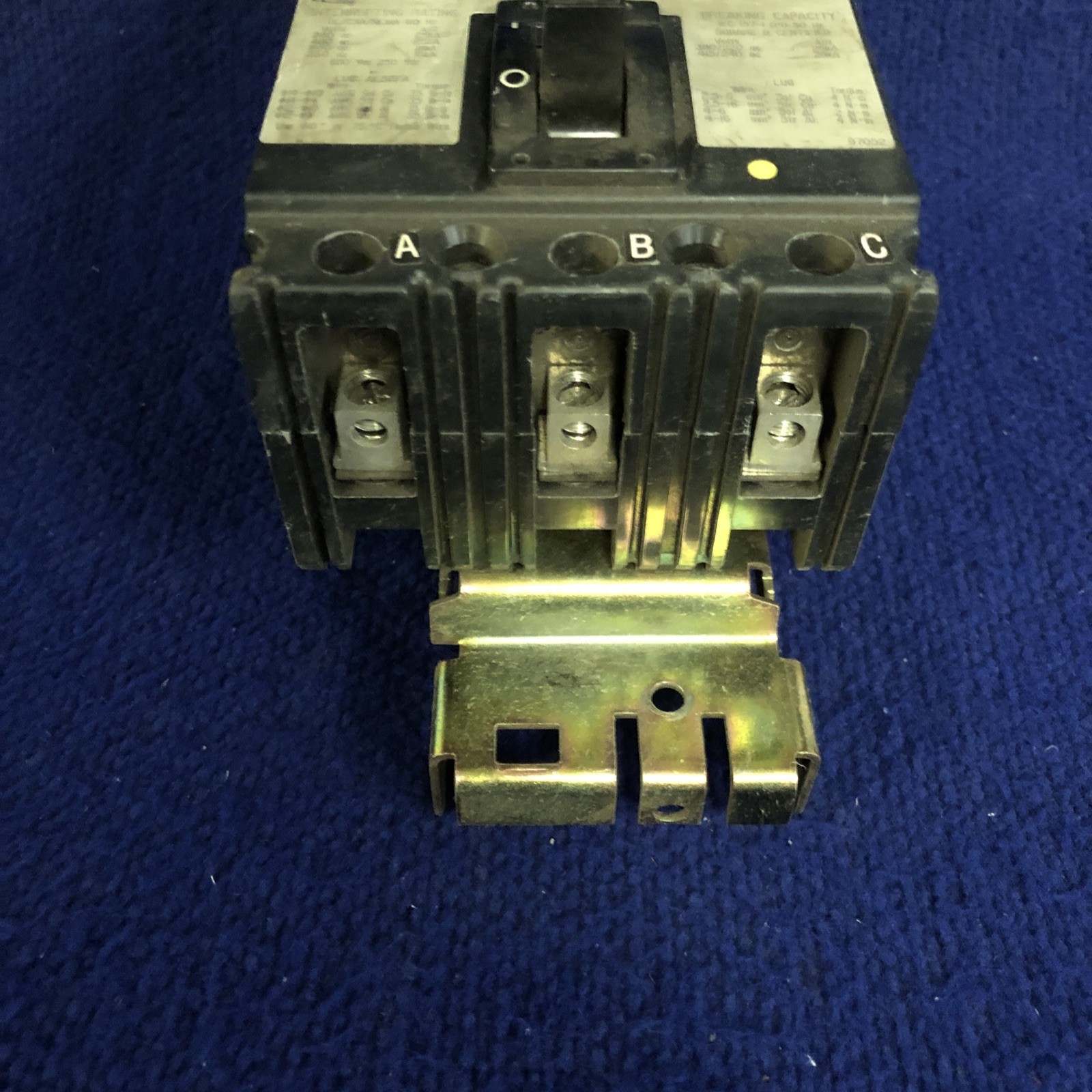 Square D FH36015 15A 600V 3Pole ILine Circuit Breaker
