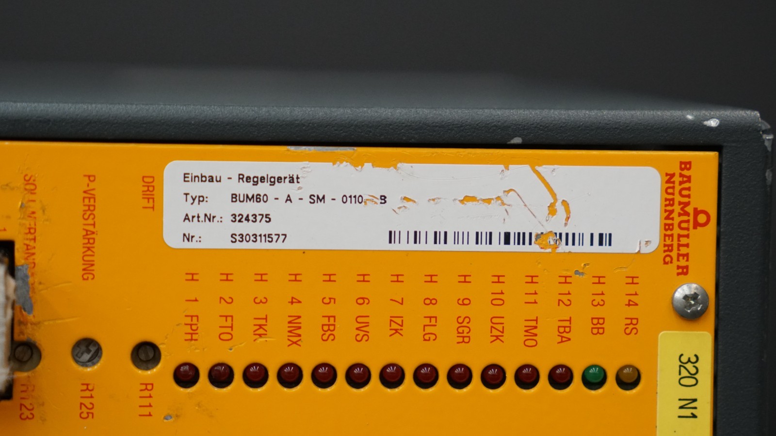 BAUMULLER BUM60-30/60-31-B-000 Servo Drive Amplifier BUM60-A-SM-0110-B
