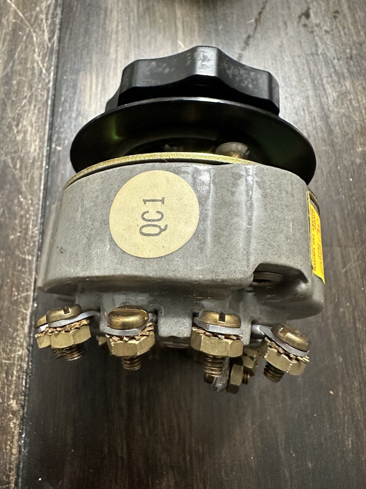 OHMITE 312-10 Power Tap Switch 30 AMPS 300VOLTS AC With knob