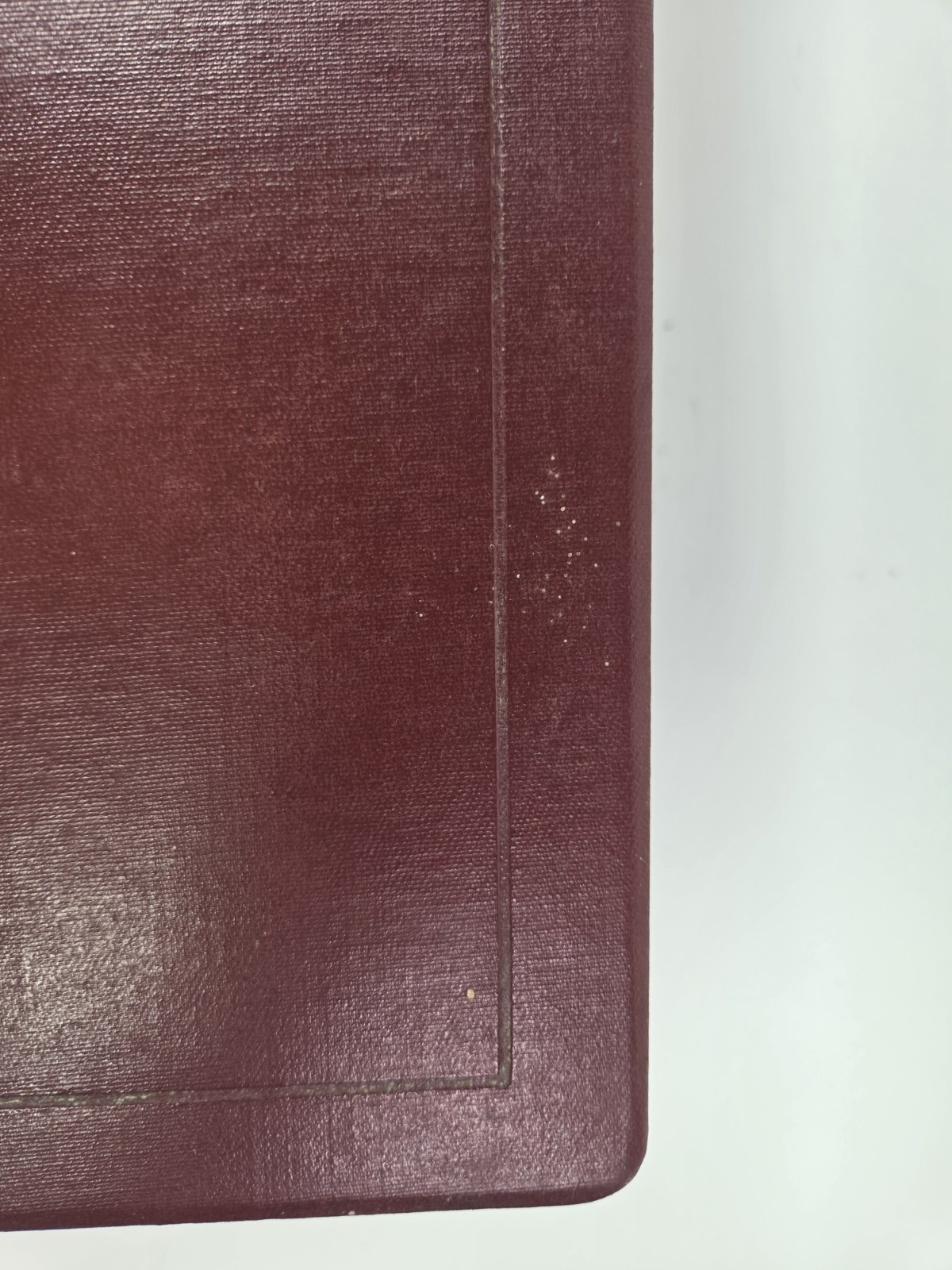Vintage Boorum & Pease Ledger Book Case Notebook Hardcover Shell Only Maroon