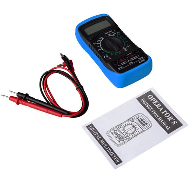 Digital Voltmeter Ammeter Ohmmeter Multimeter Volt AC DC Tester Meter US Seller