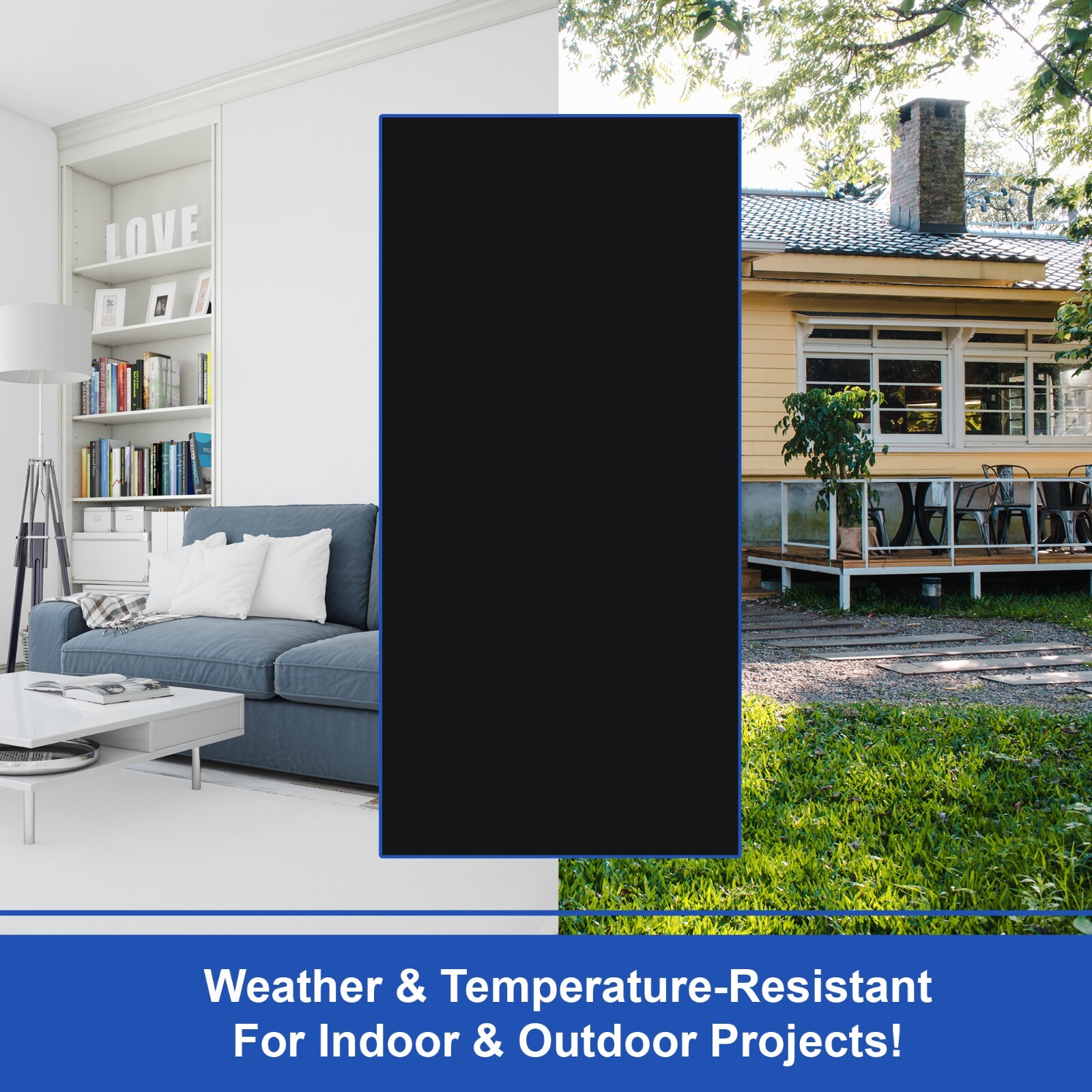 Duco Plus Closed Cell PVC Foam Board Plastic Sheets Black DIY Signage, Displays