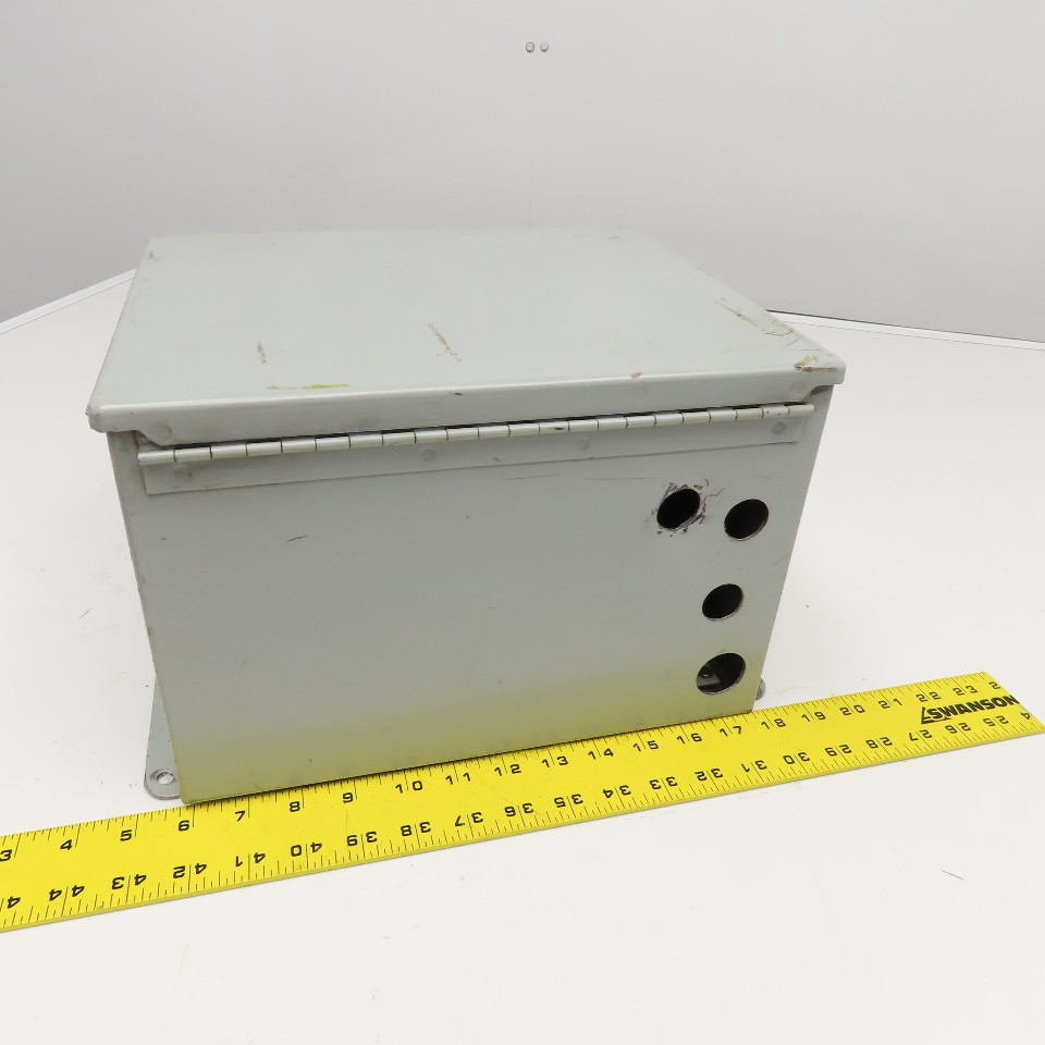 Hoffman A12108CH 12″ x 10″ x 8″ Electrical Enclosure Type 12,13