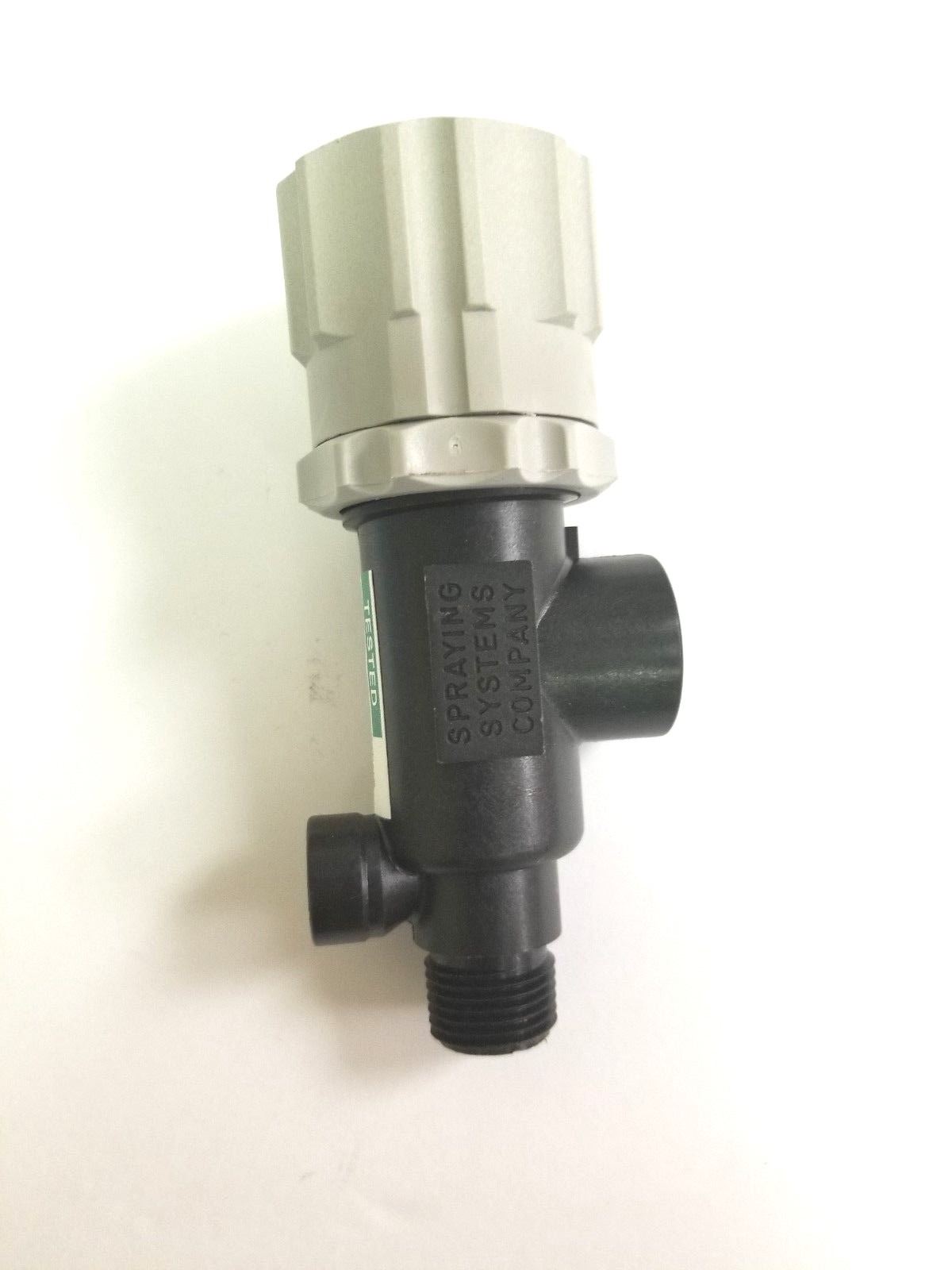 TeeJet Manual Pressure Relief Regulating Valve 60 PSI Max – 23120-1/2-PP-60
