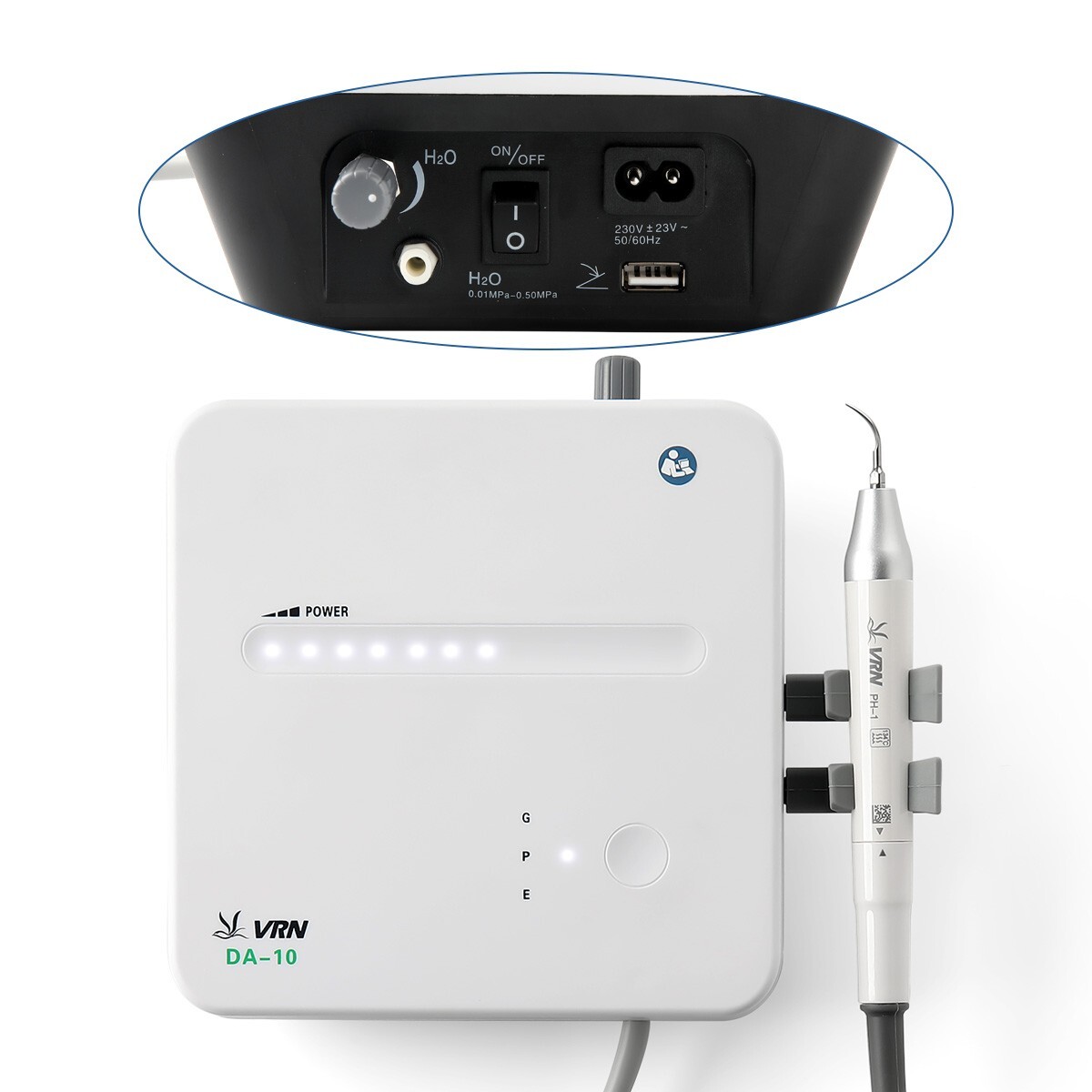 LED Dental Ultrasonic Piezo Scaler Handpiece Fit EMS Cavitron