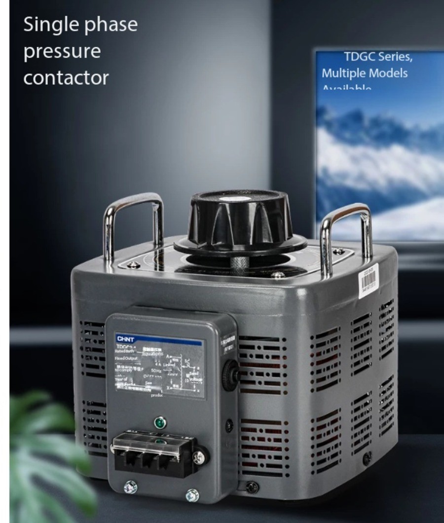 AC Contact Voltage Regulator Tdgc2 Single-phase 220V Adjustable Voltage