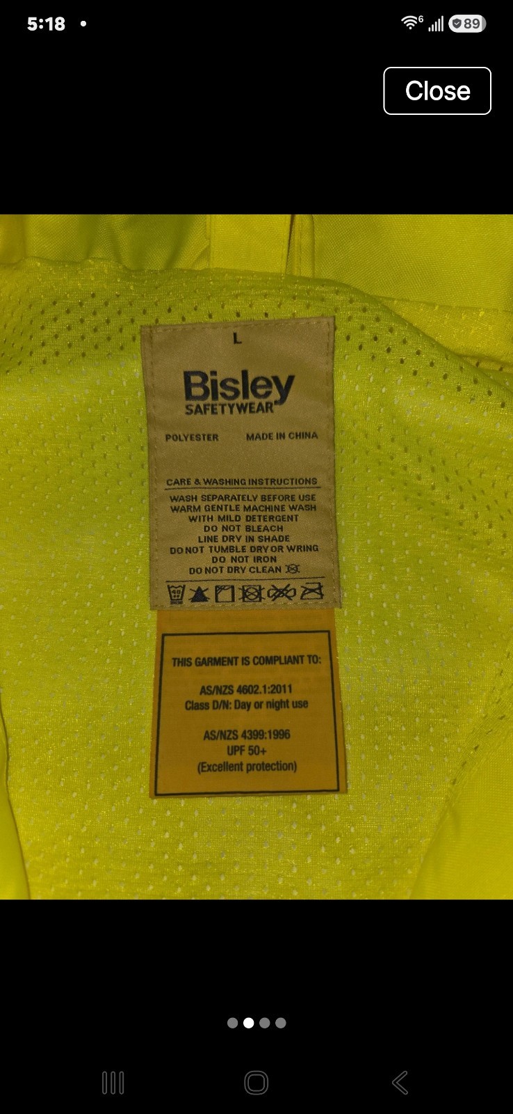 Bisley Safety Coat