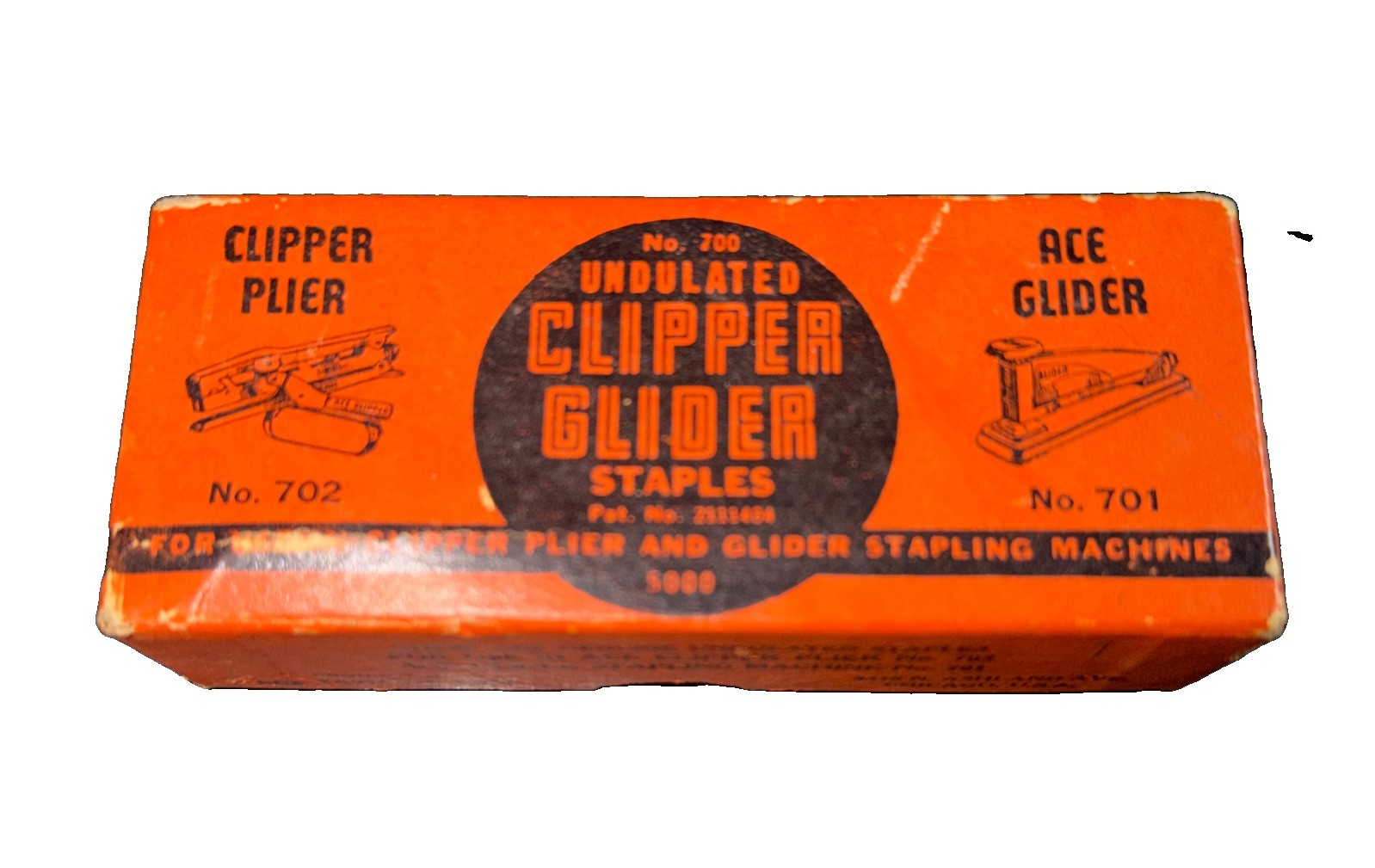 Vintage Ace Clipper Staples No. 700 Undulated Staples Clipper Plier Ace Glider