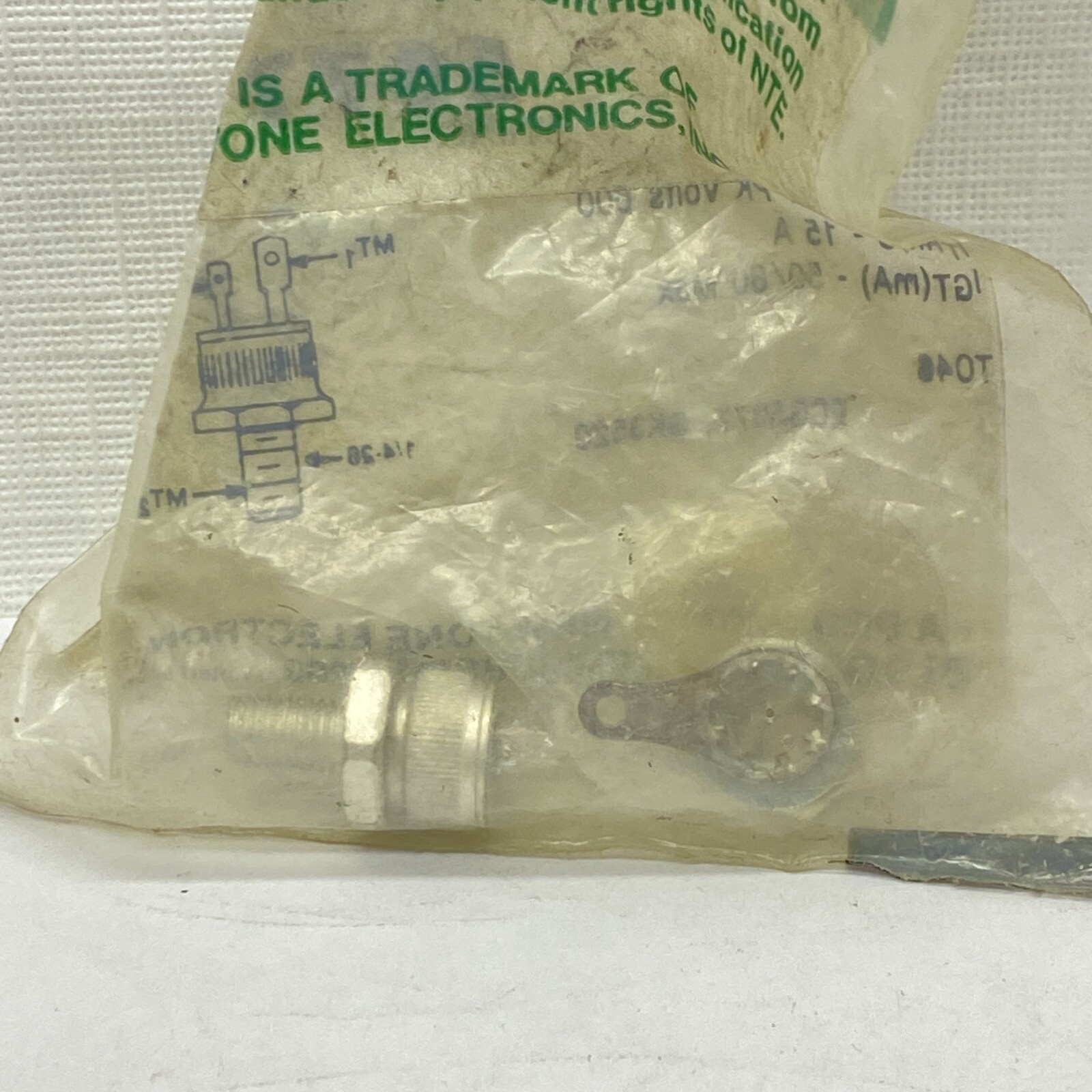 NEW NTE Thyristor Triac 600V 15A 50/80Ma Max 5677