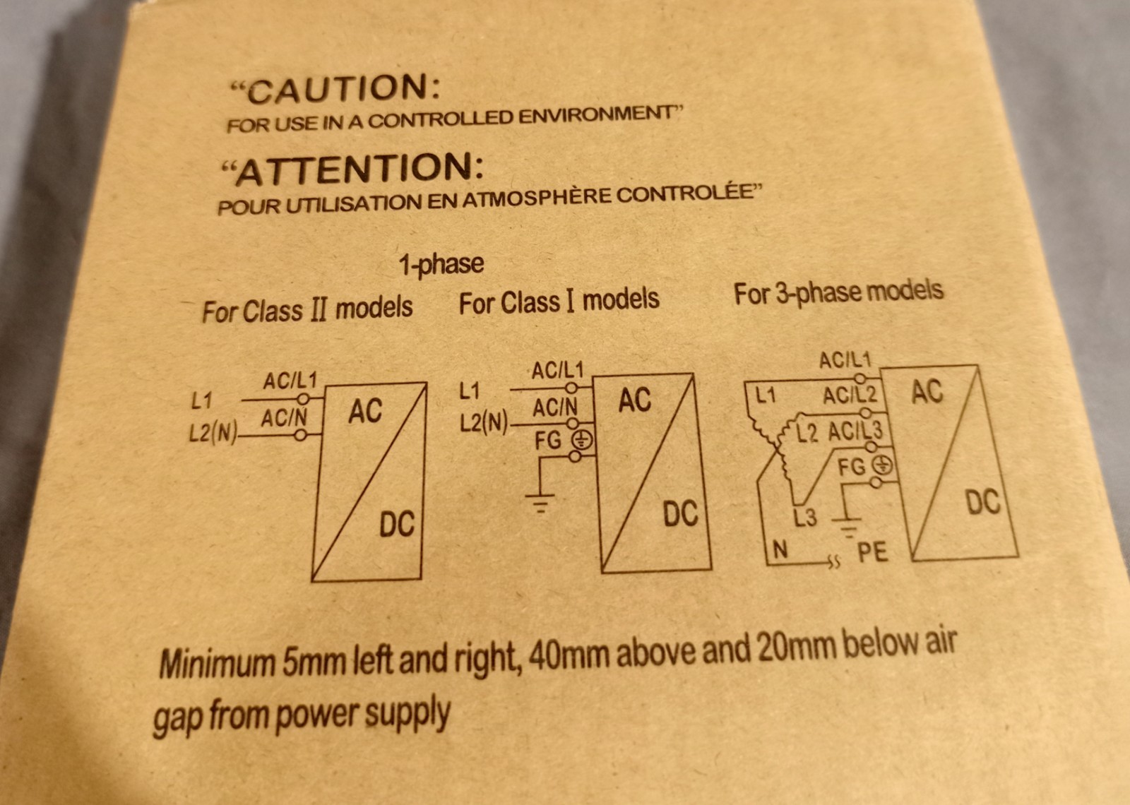 NVVV NDR-120-24 Input 100-240VAC 2.6A 50/60Hz