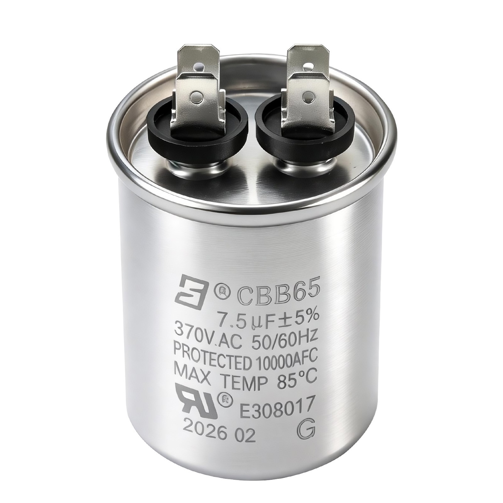 VEVOR Condenser Fan Motor with Capacitor 1/3HP 1075RPM 208-230V CW/CCW Rotation