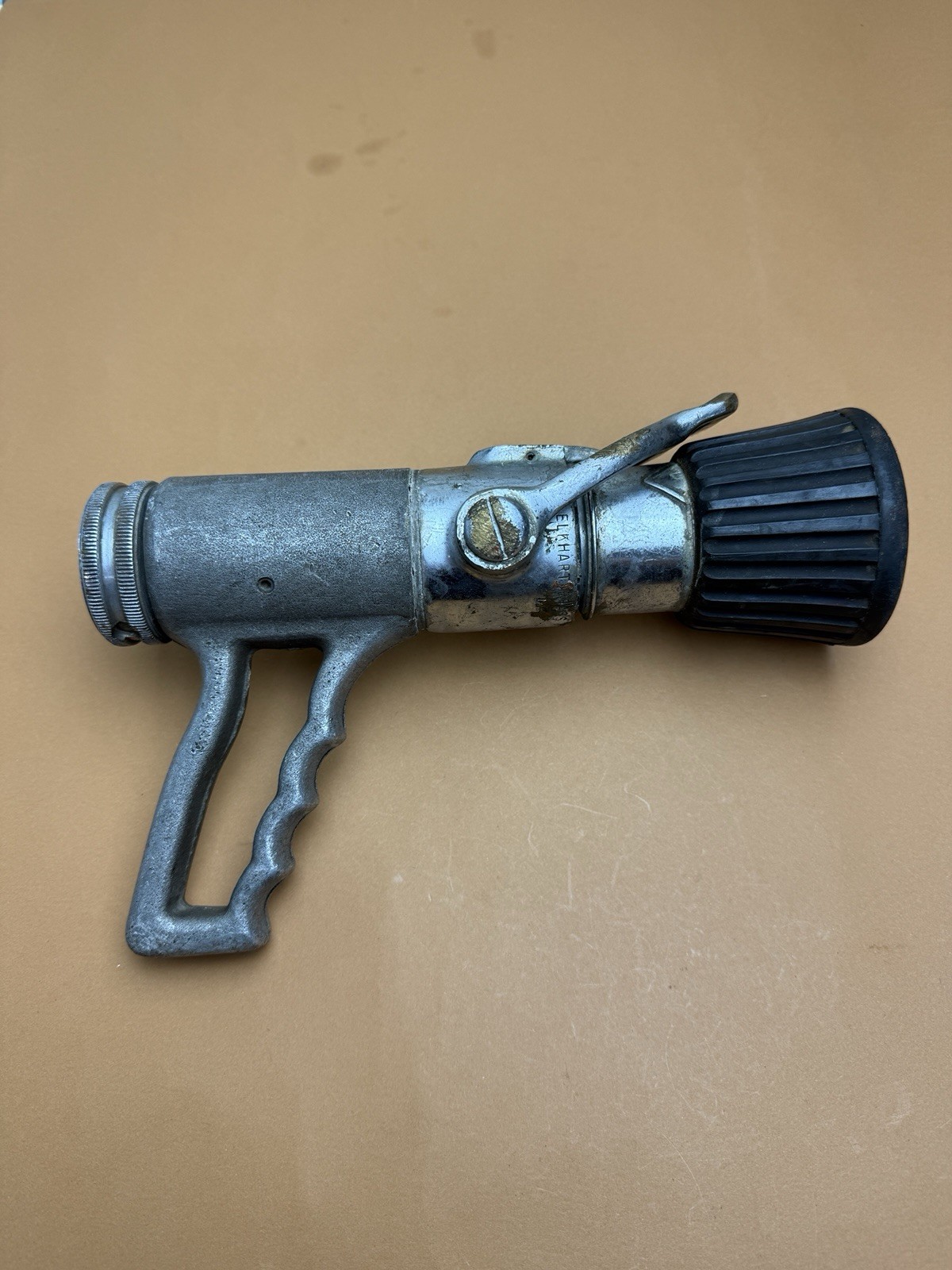 Elkhart Brass Fire Hose Nozzle 3 Position Pistol Grip