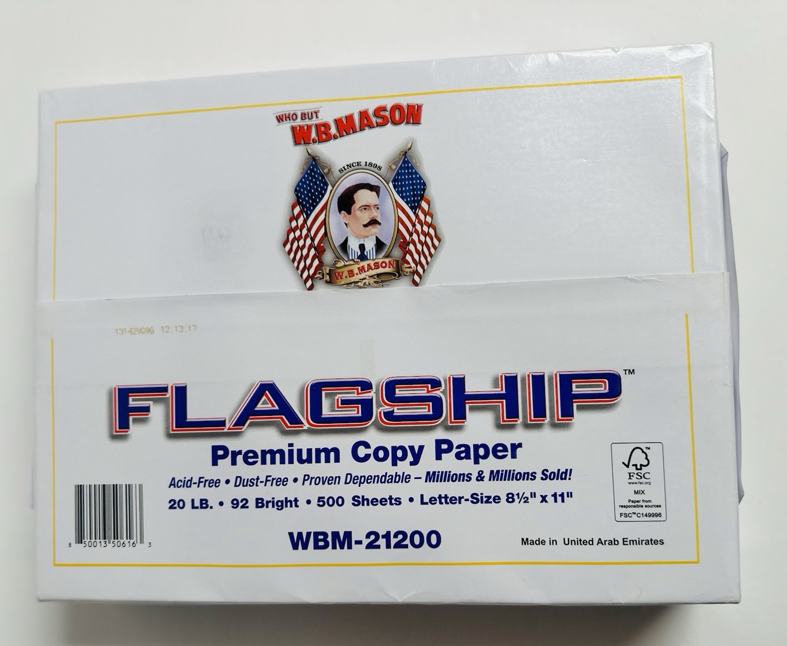 Premium Copy Paper 8 1/2”X11” 500 Sheets per pack 92 bright 20 LB