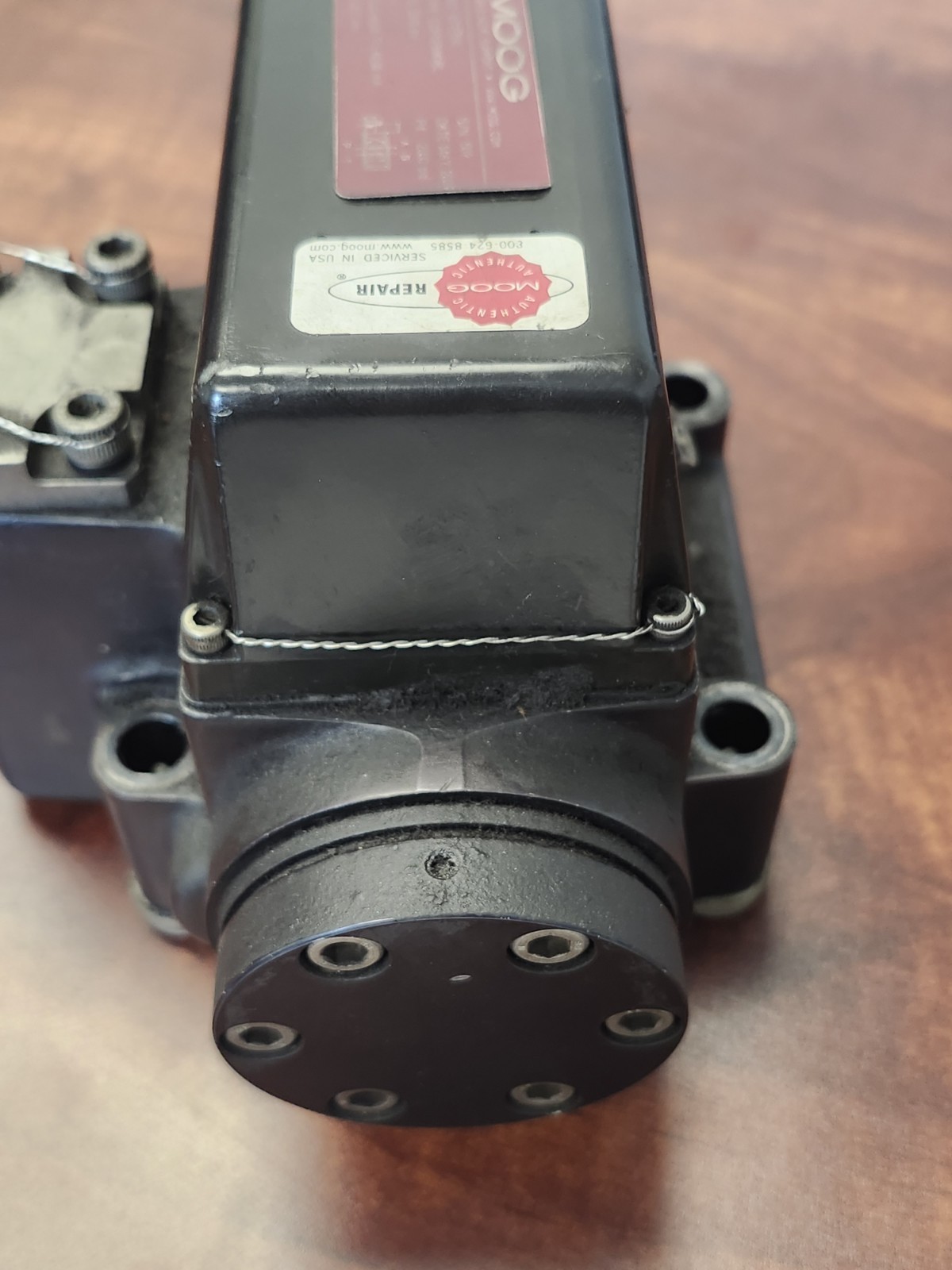 Moog 072F162 Servo Valve 3000 psi S22FOFM4VBH, HV-SV-60GPM-1IPT