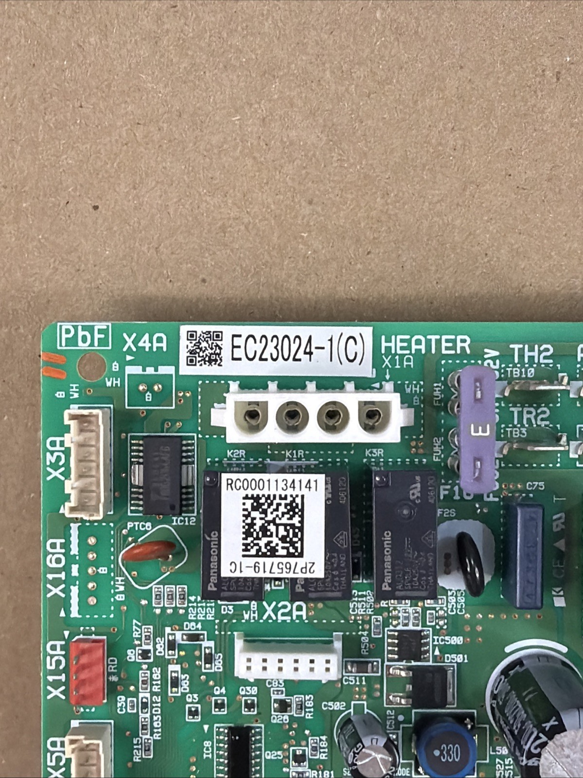 Daikin EC23024-1(C) ECM Motor Heater Control Circuit Board TRY121 (A2)