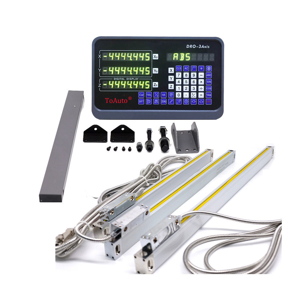 High precision 3 Axis DRO digital readout linear scale for milling lathe machine