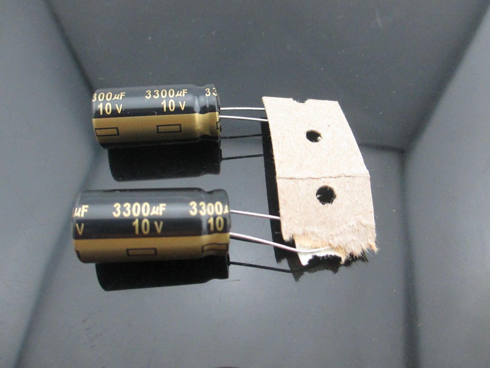 10* JAPAN Panasonic FM 3300uf 10V 3300mfd Impedance Electrolytic Capacitors