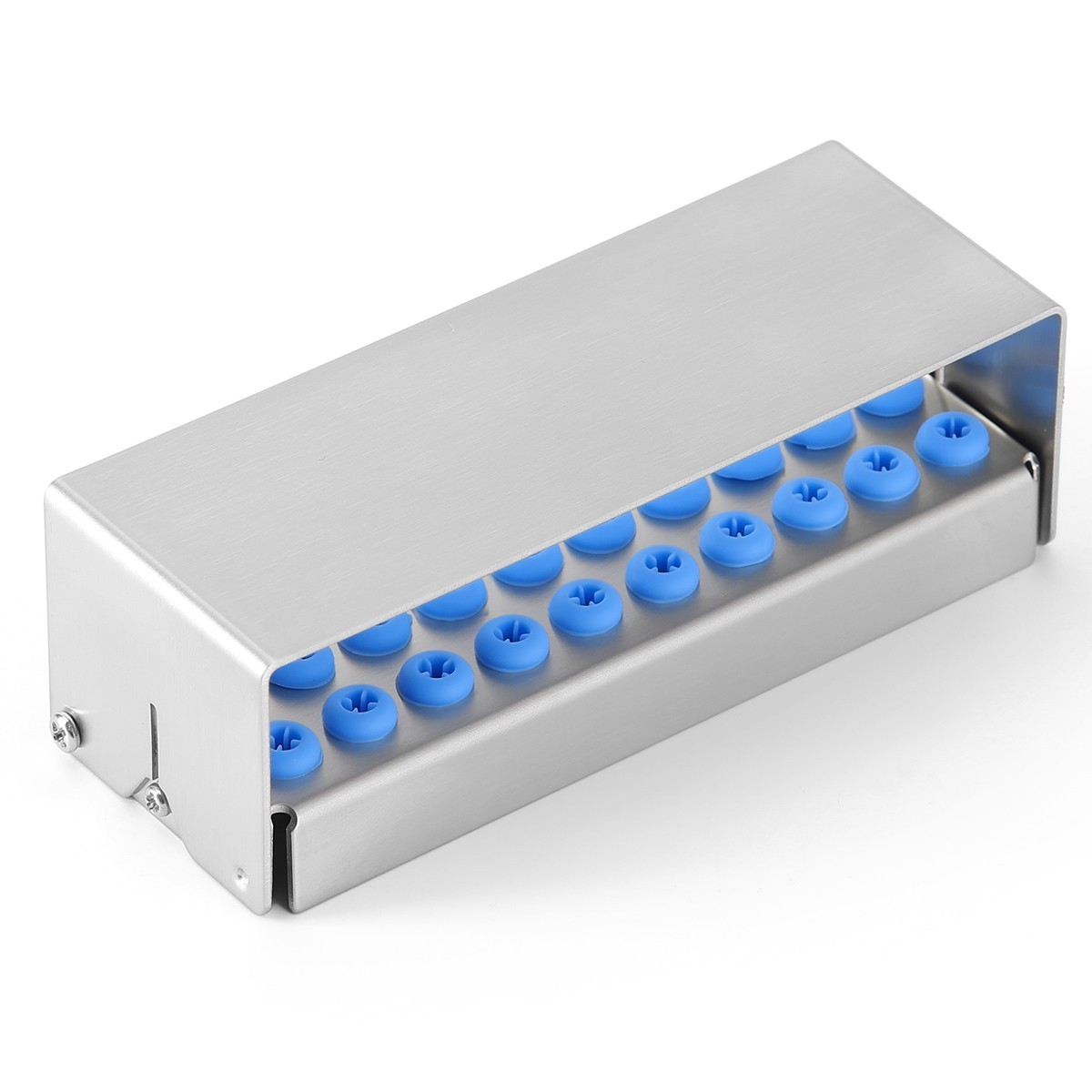 30Holes Dental Autoclave Bur Holder Block Disinfection Sterilizer for FG/CA Burs