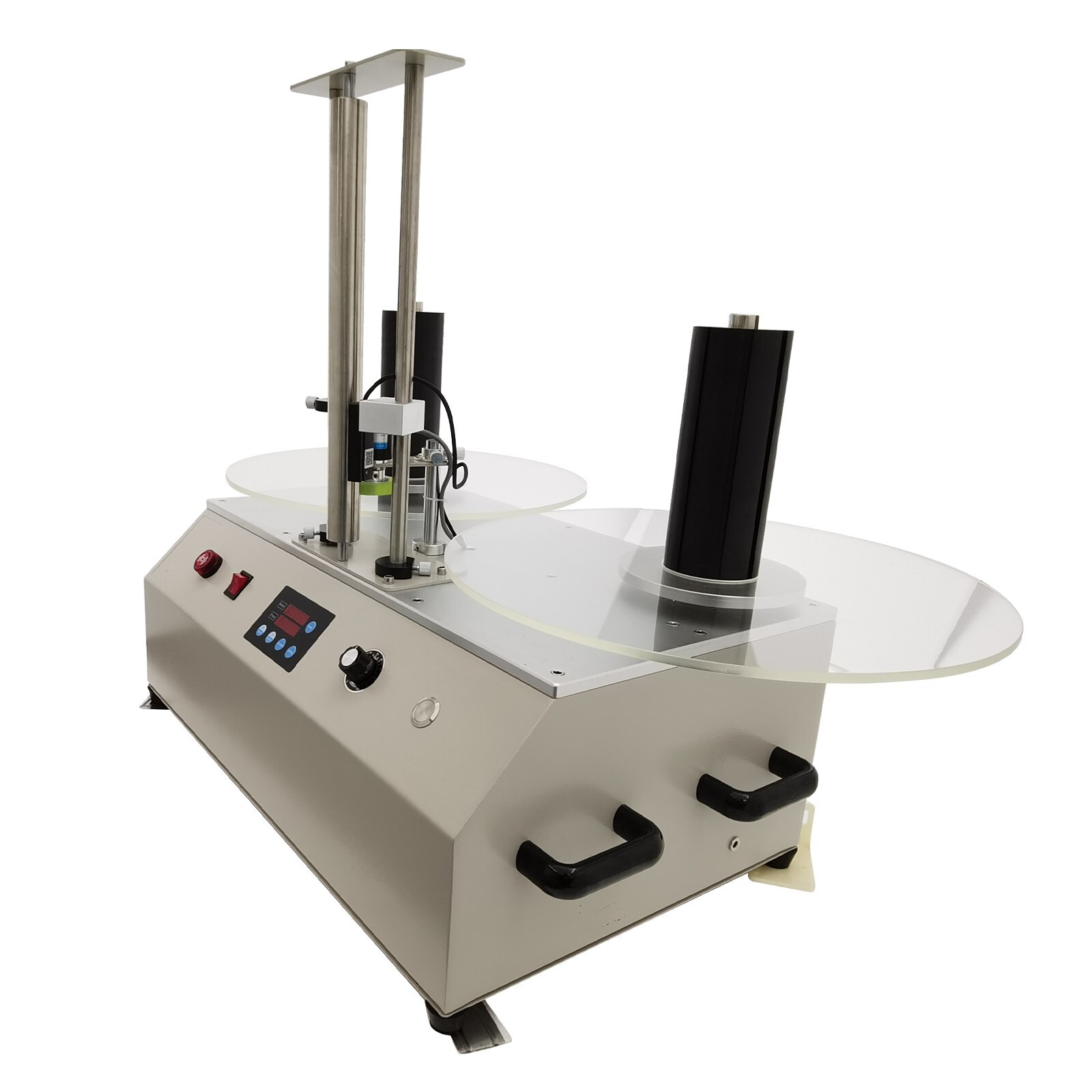 PET/PVC/PP Barcode Label Rewinder Automatic Counting Splitter Rewinder 110V