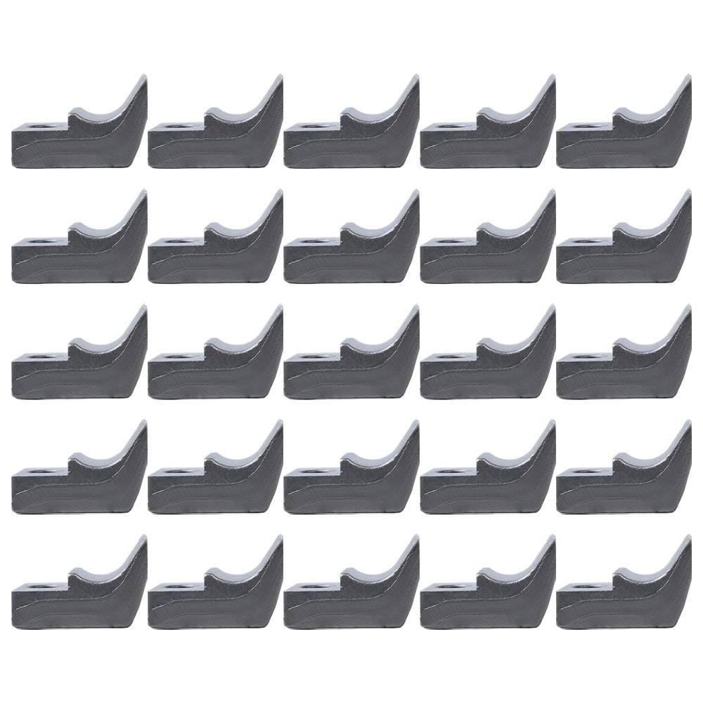 New 25Pcs C/3 Teeth Fit For FAE CAT Mulchers With C/3 Rotor 570-21233
