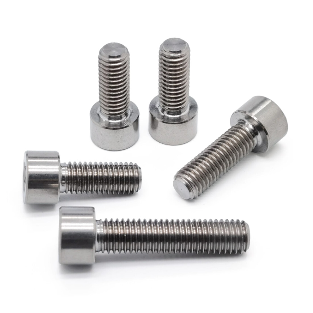 M3 M4 M5 M6 M8 TC4 Titanium Socket Head Bolts Gr5 Allen Head Ti Screws DIN 912