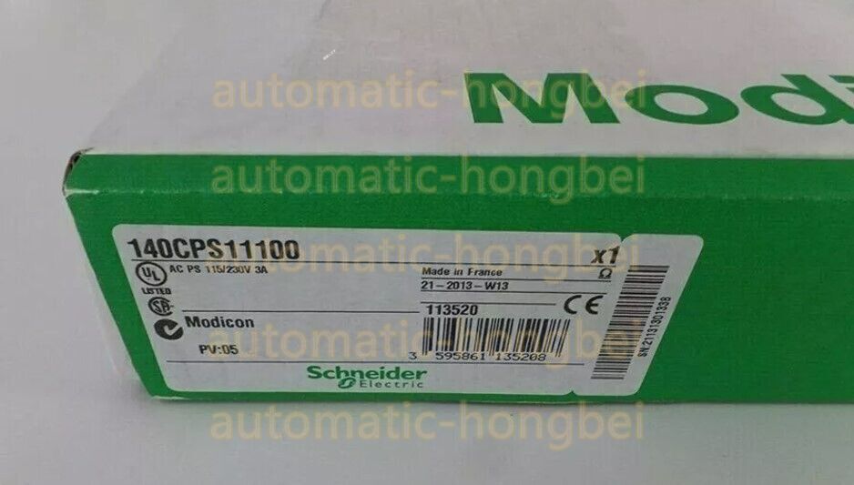 Free Tax 140CPS11100 Schneider 140CPS11100 PLC Module New In Box DHL/FedEx/UPS