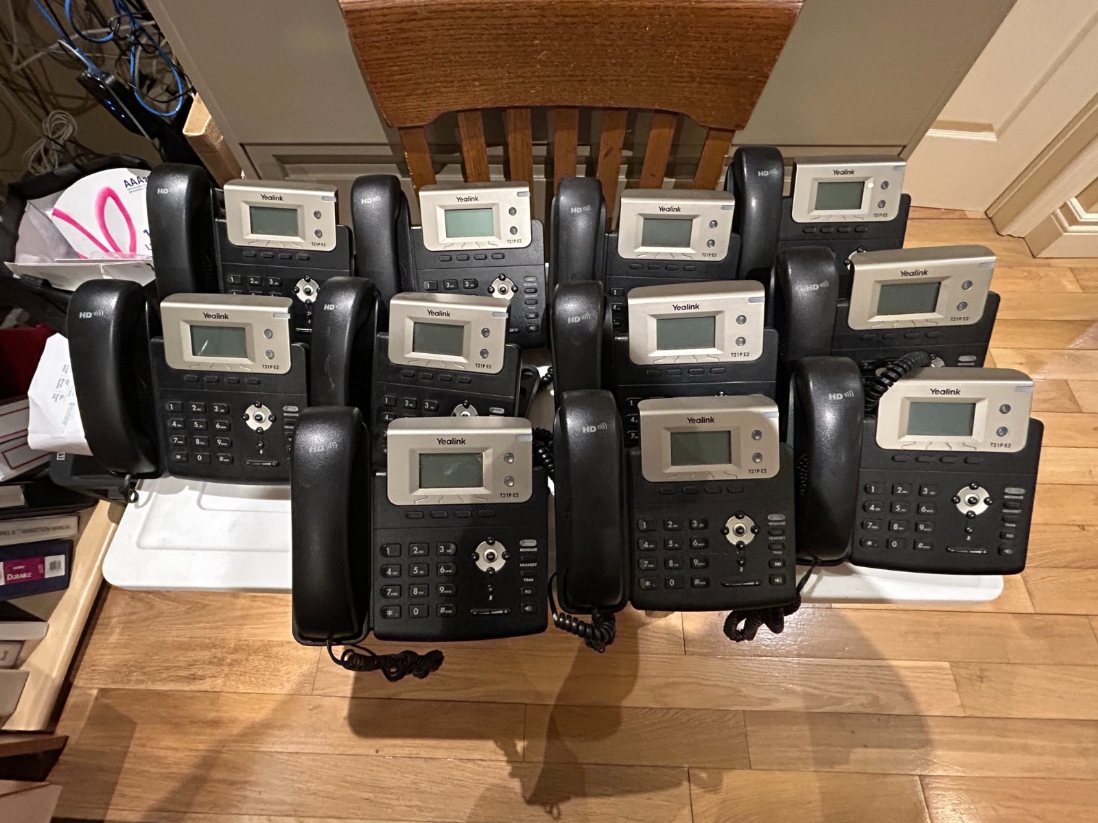 Eleven Yealink SIP-T21P E2 IP Phone , Cloud Sip Telephone