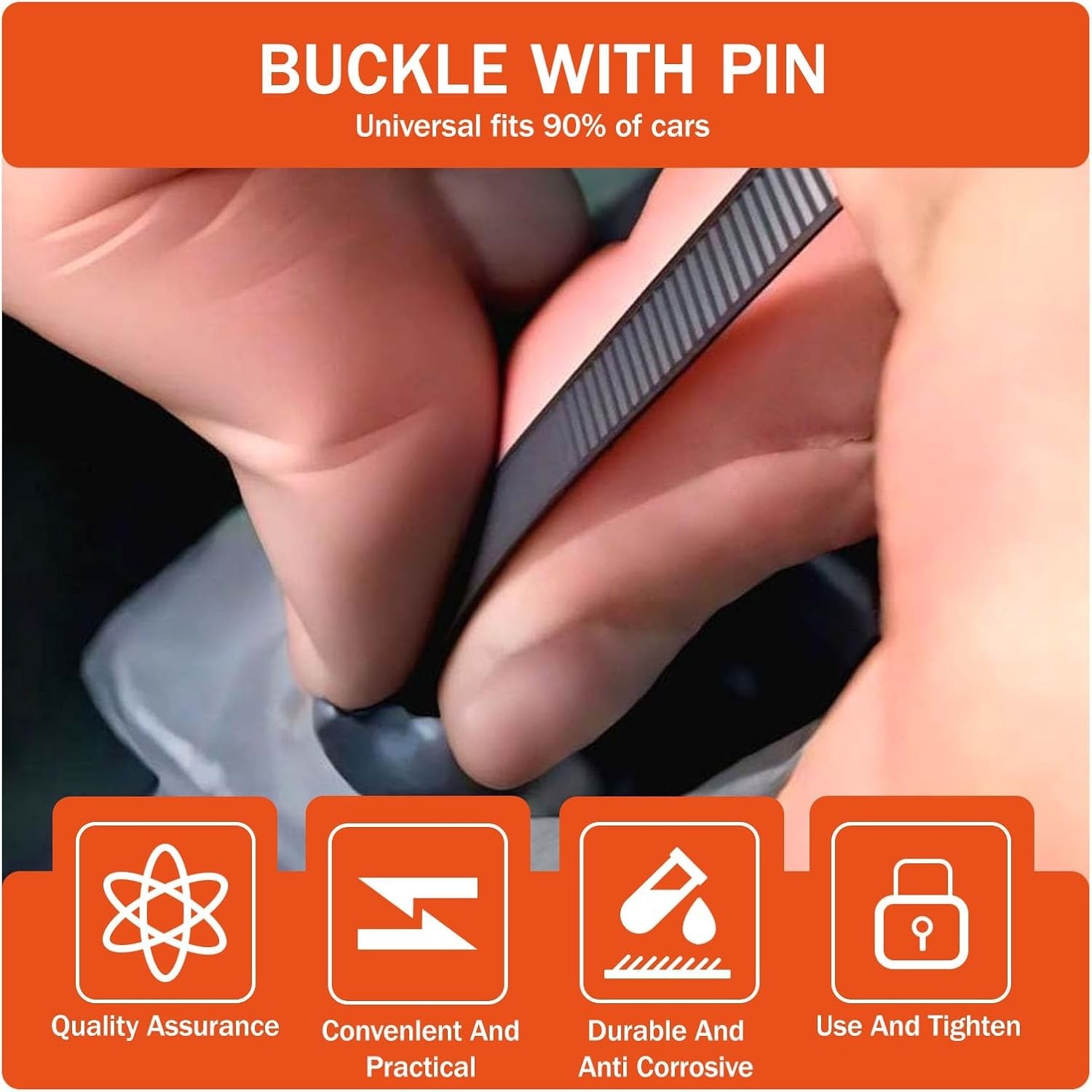 165PC for Car Fender Trunk Repair, Automotive Zipper Clips,Heavy Duty Self-Lock