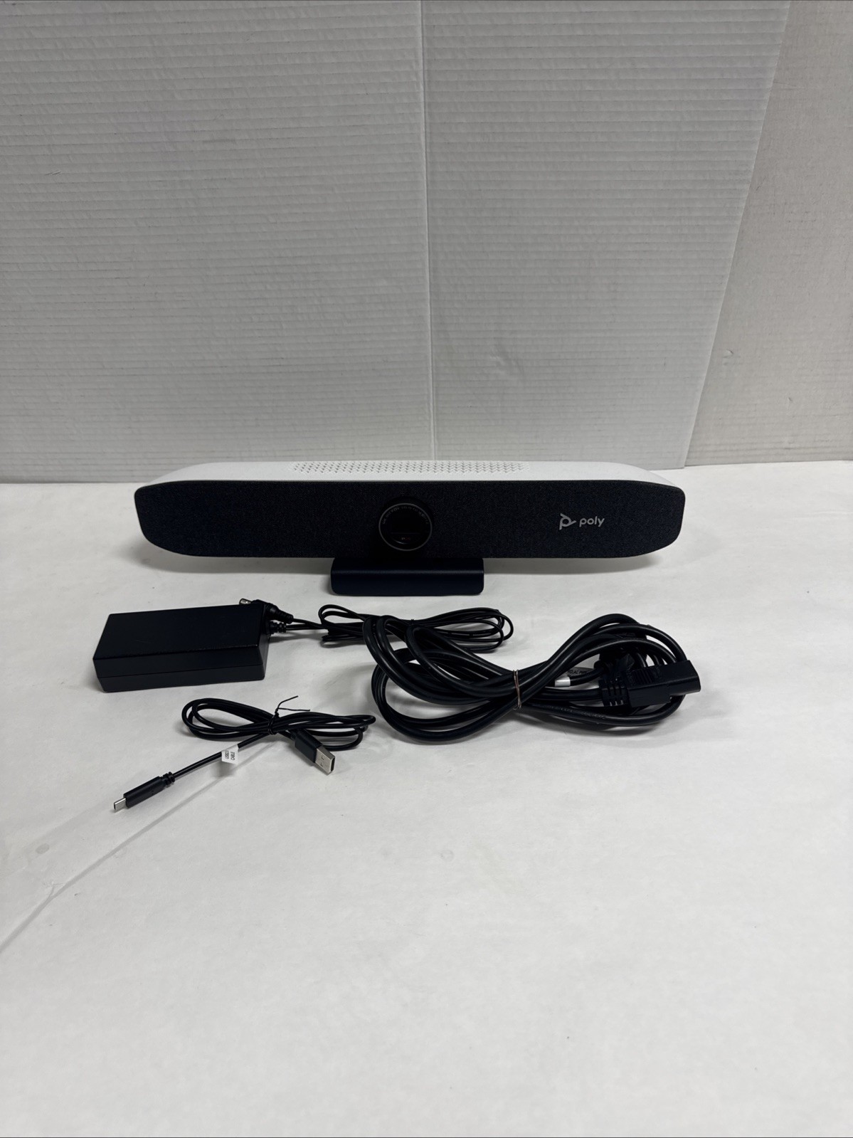 Poly Studio P15 Personal Video Bar 4K Camera Microphone Speaker Conference