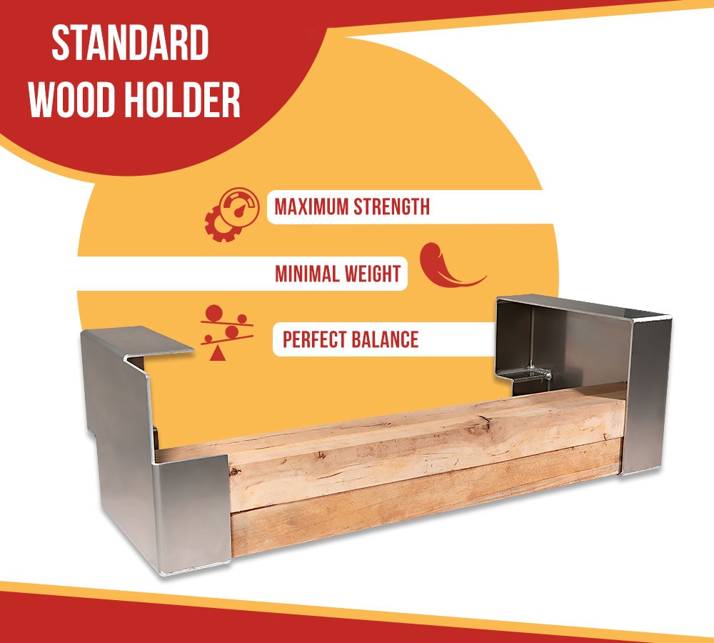 1 Pair 20″x15″ Aluminum Dunnage Racks Holder for Flatbed & Gooseneck Trailers