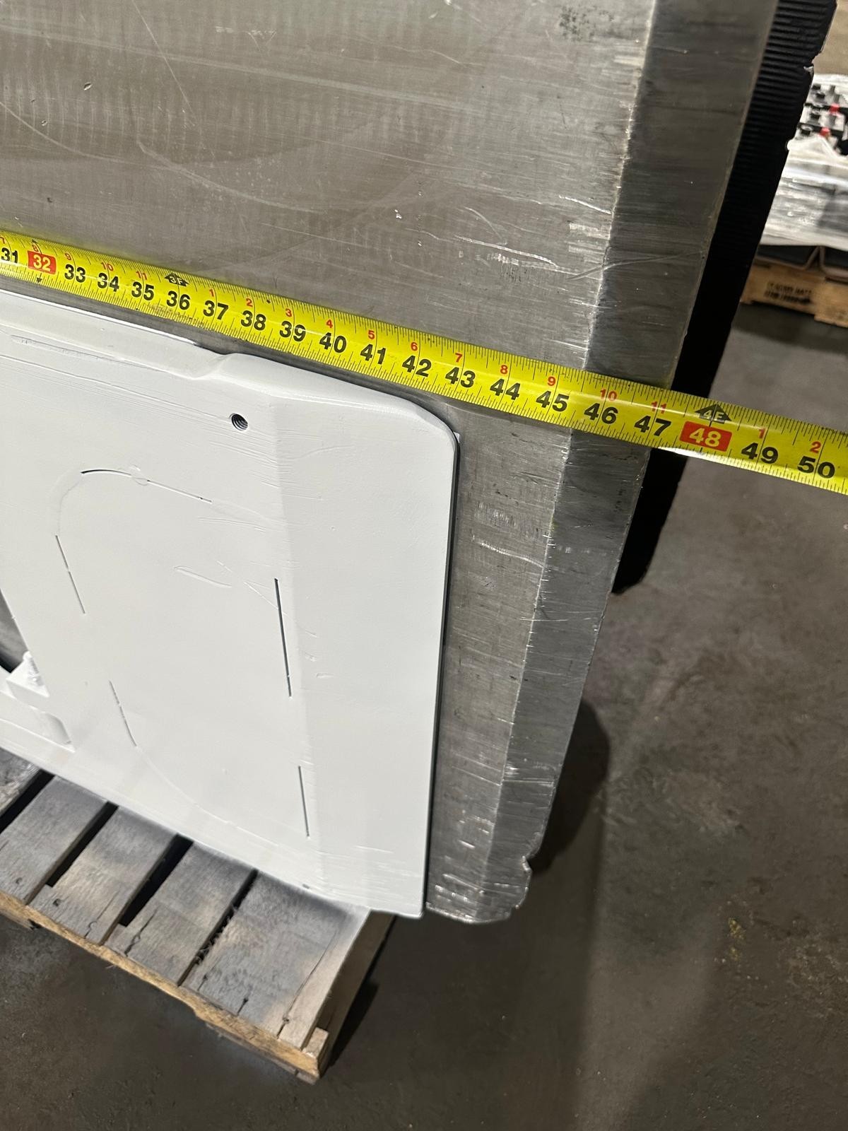 LORON Class 2 Carton Clamp 48″ x 48″ Pads Forklift Attachment 2,000 LB Capacity