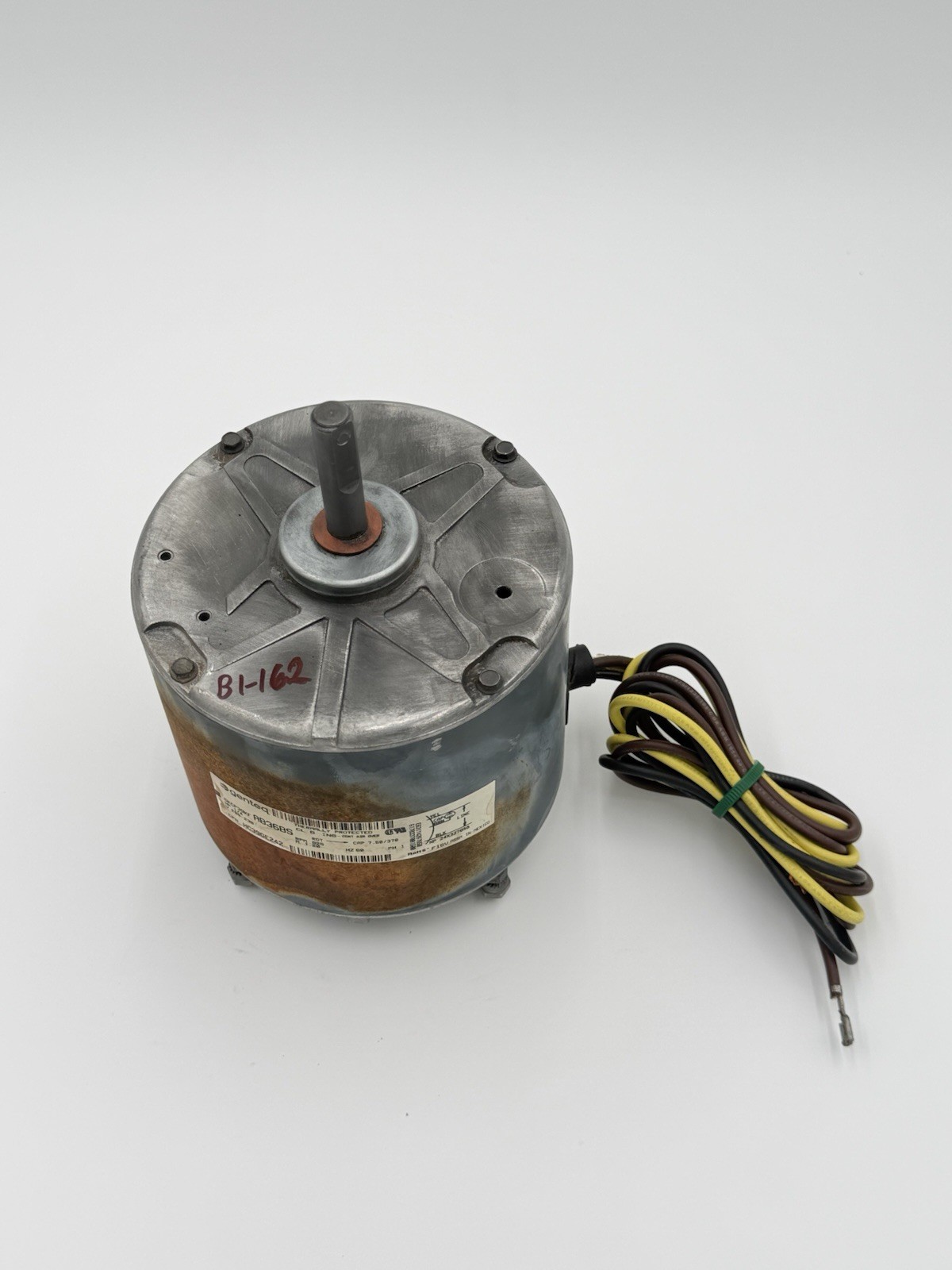 GE 5KCP39KFAB36BS Condenser Motor HC39GE242 1/4HP 208/230V 825R PM used #B1-162