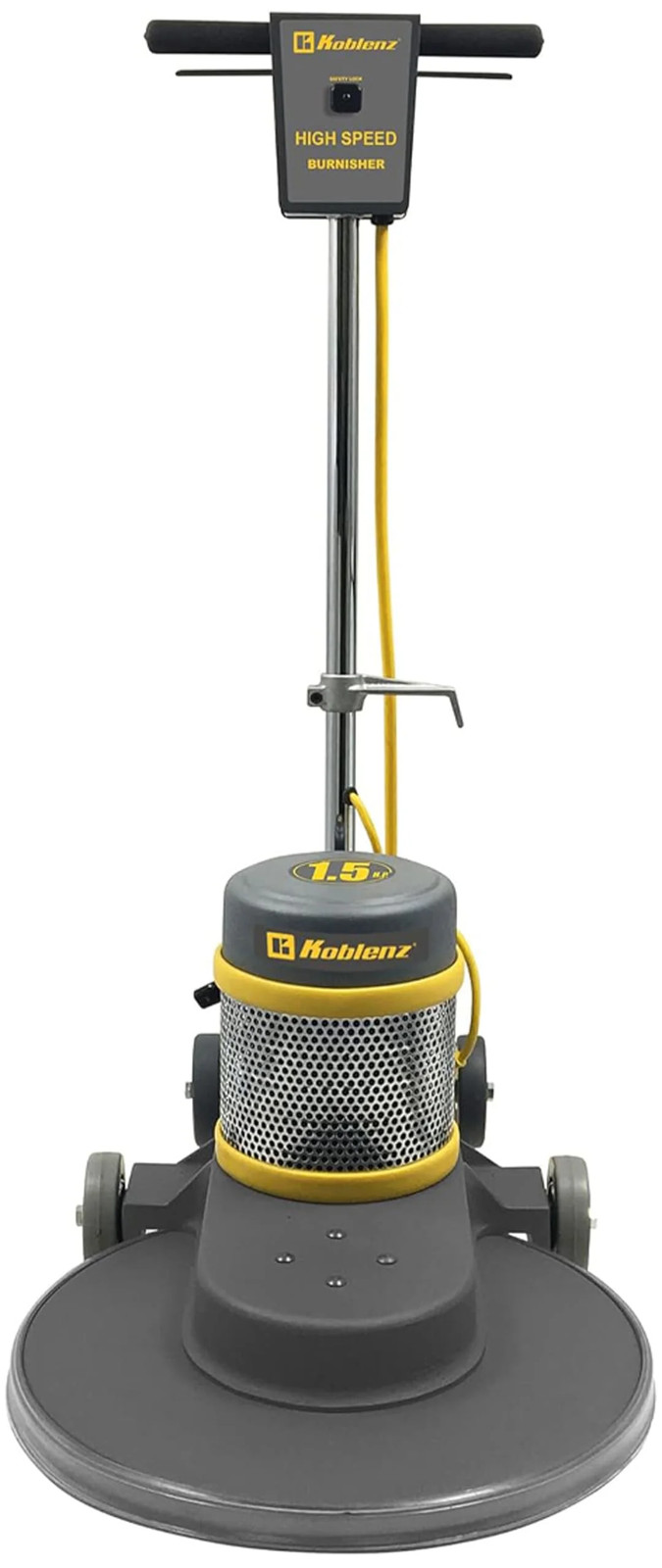 Koblenz B-1500-P High-Speed Floor Burnisher, Includes 20″ Floor Cleaner Pad, 1.5