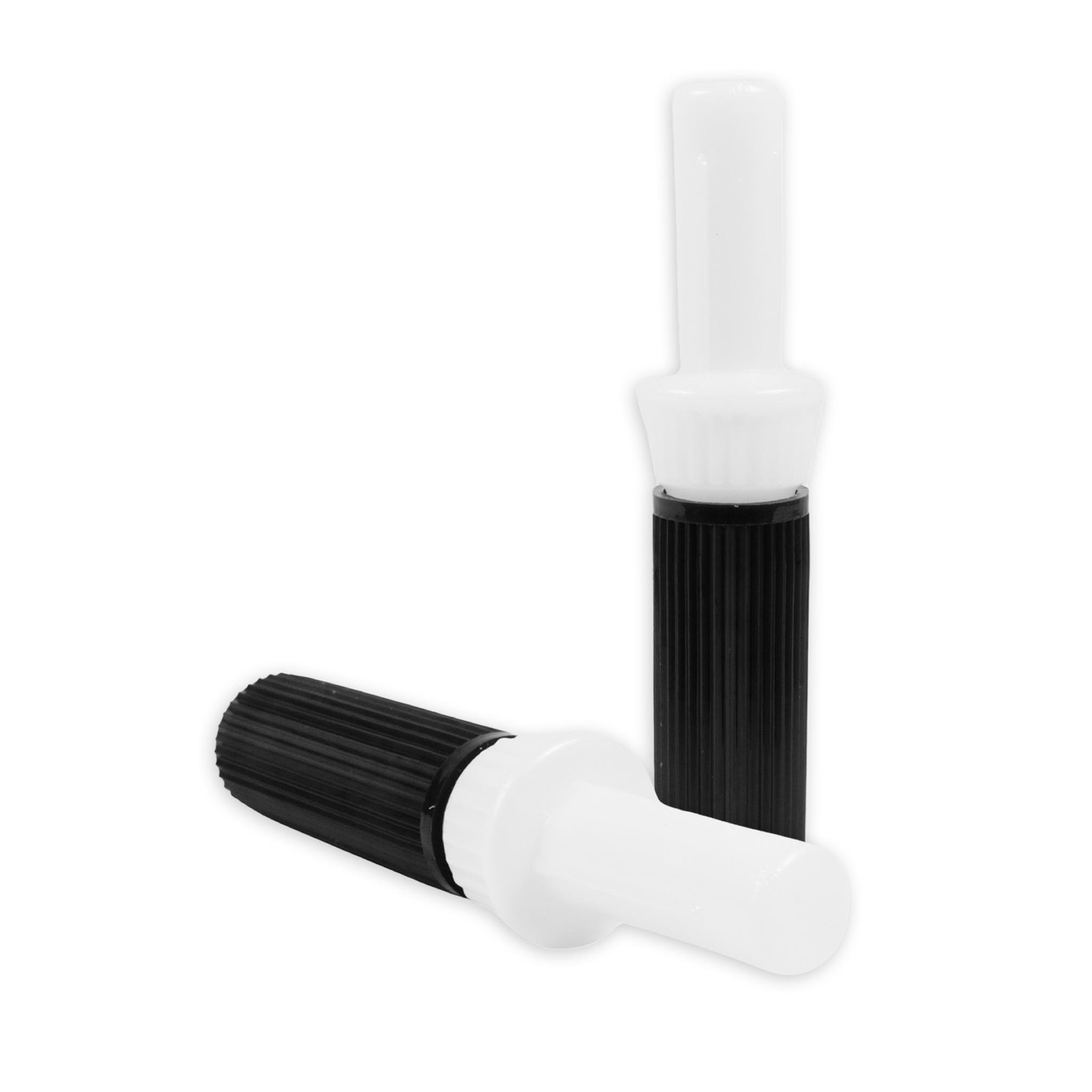 Black and White 2 Swivel Handles For Extended Core and Pipe Stretch Film