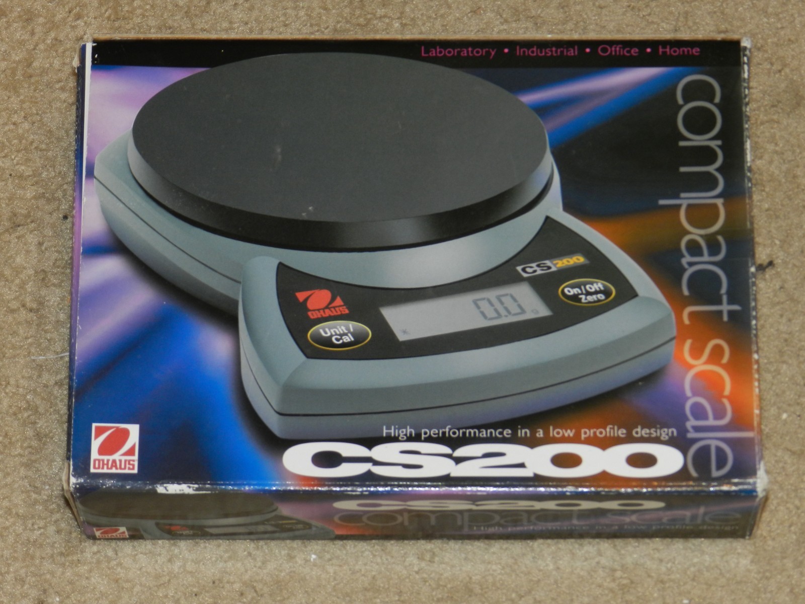 OHAUS Compact Bench Scale CS200 – 200g Capacity, 0.1g Readability NEW