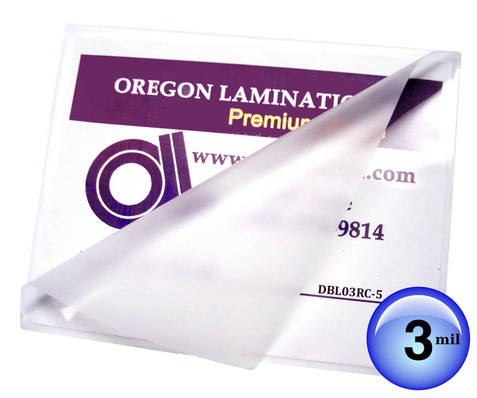 500/pack Small Menu Hot Laminating Pouches 11-1/2 x 17-1/2 Clear 3 Mil