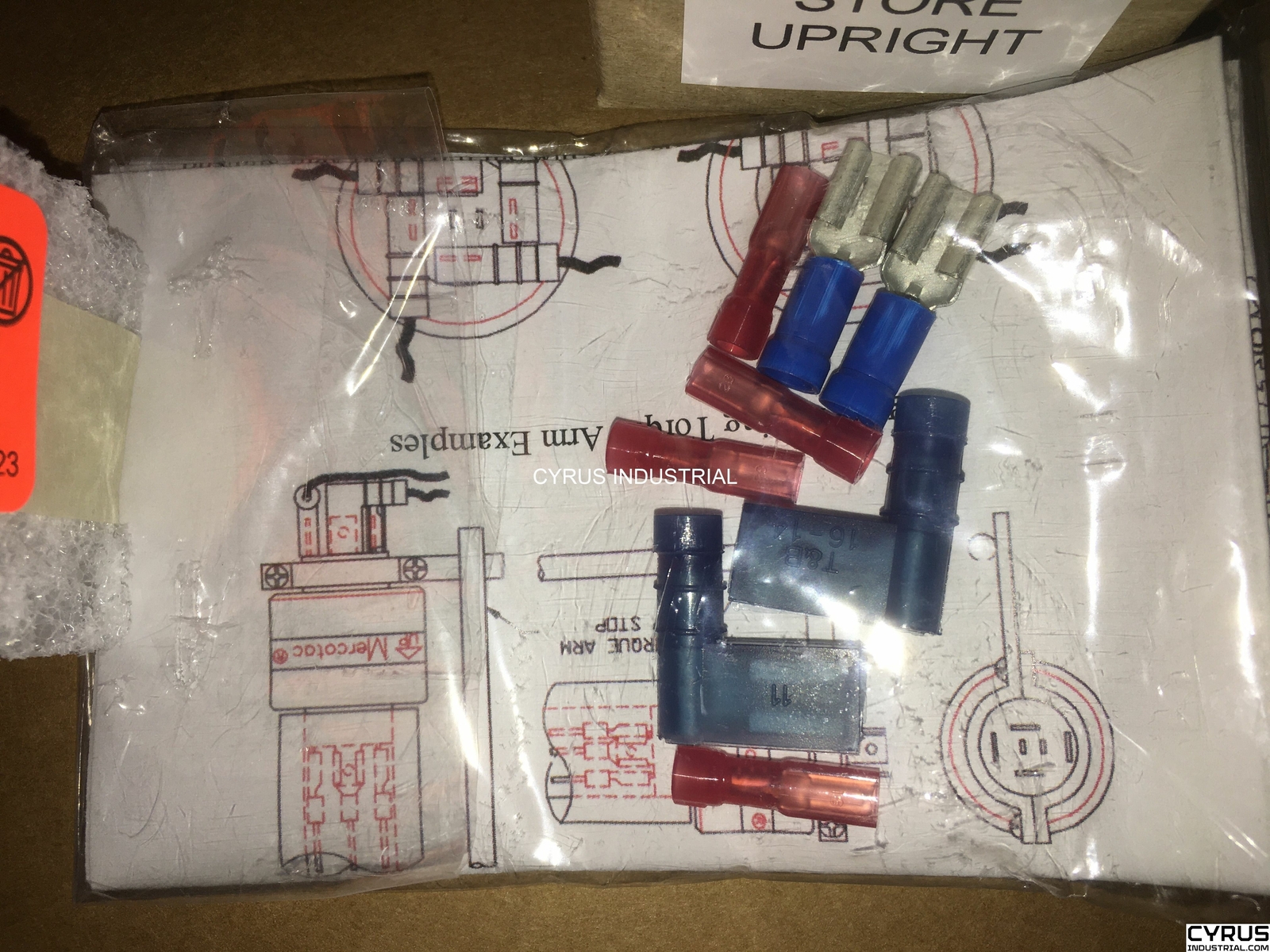 MERCOTAC 430 rotary electric connector, 4 conductors, 2@4amps, 2@30amps, 250VAC,
