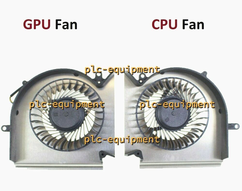 New MSI GP63 Leopard 8RD MS-16P5 MS-16P6 CPU + GPU Cooling Fan