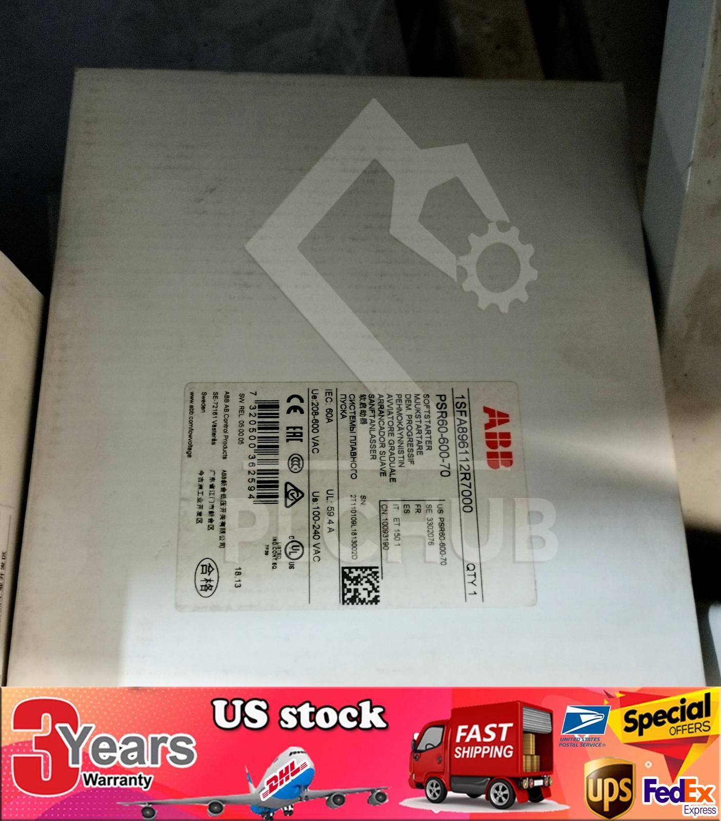 1PC PSR60-600-70 ABB Soft Starter Brand New Fastshipping