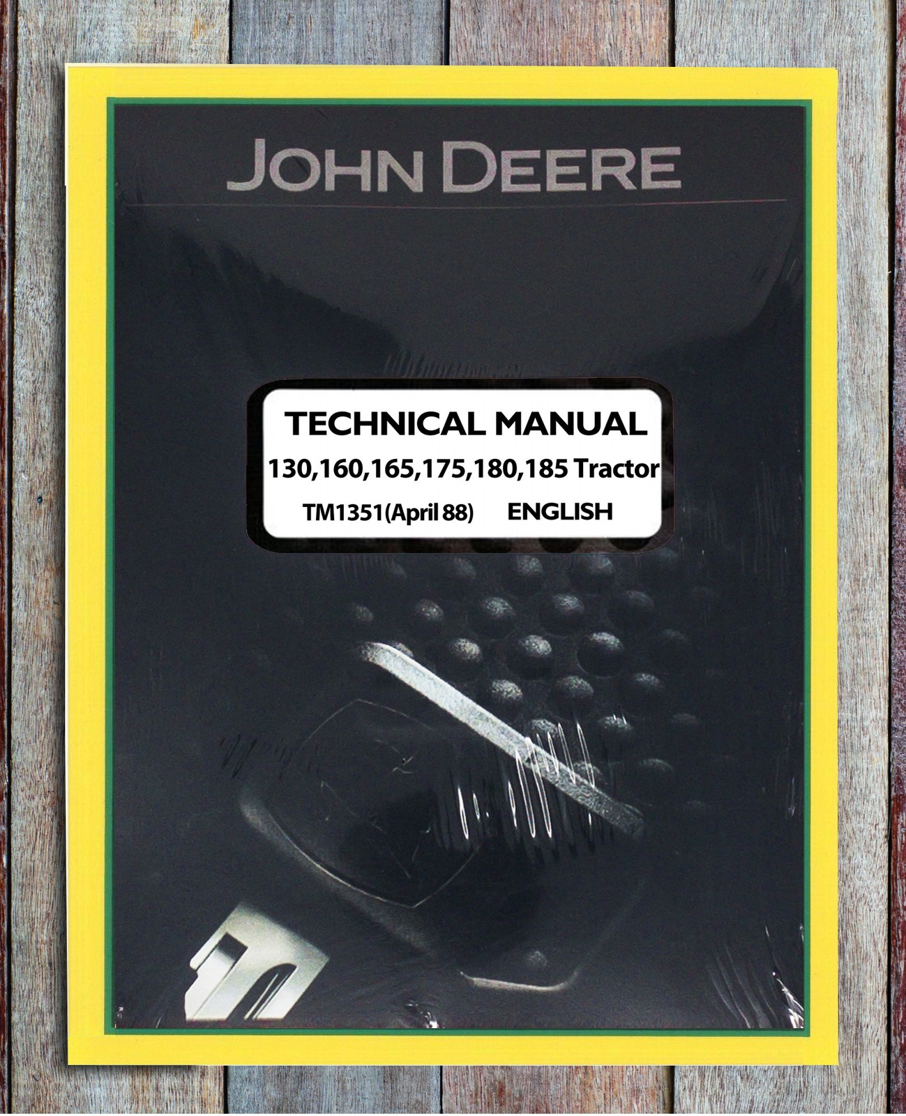 John Deere 130,160,165,175,180,185 Lawn Tractor Technical Service Manual -TM1351