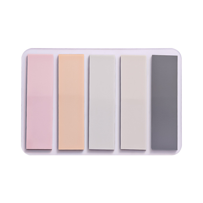 2 Packs Vintage Color Sticky Notes Memo Pad Flag Index Tabs Bookmark Stationery