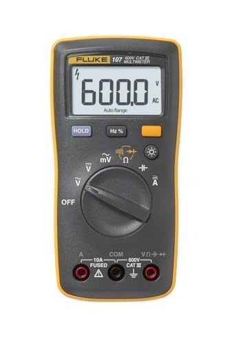 FLUKE Handheld Digital Multimeter 107 AC/DC Current