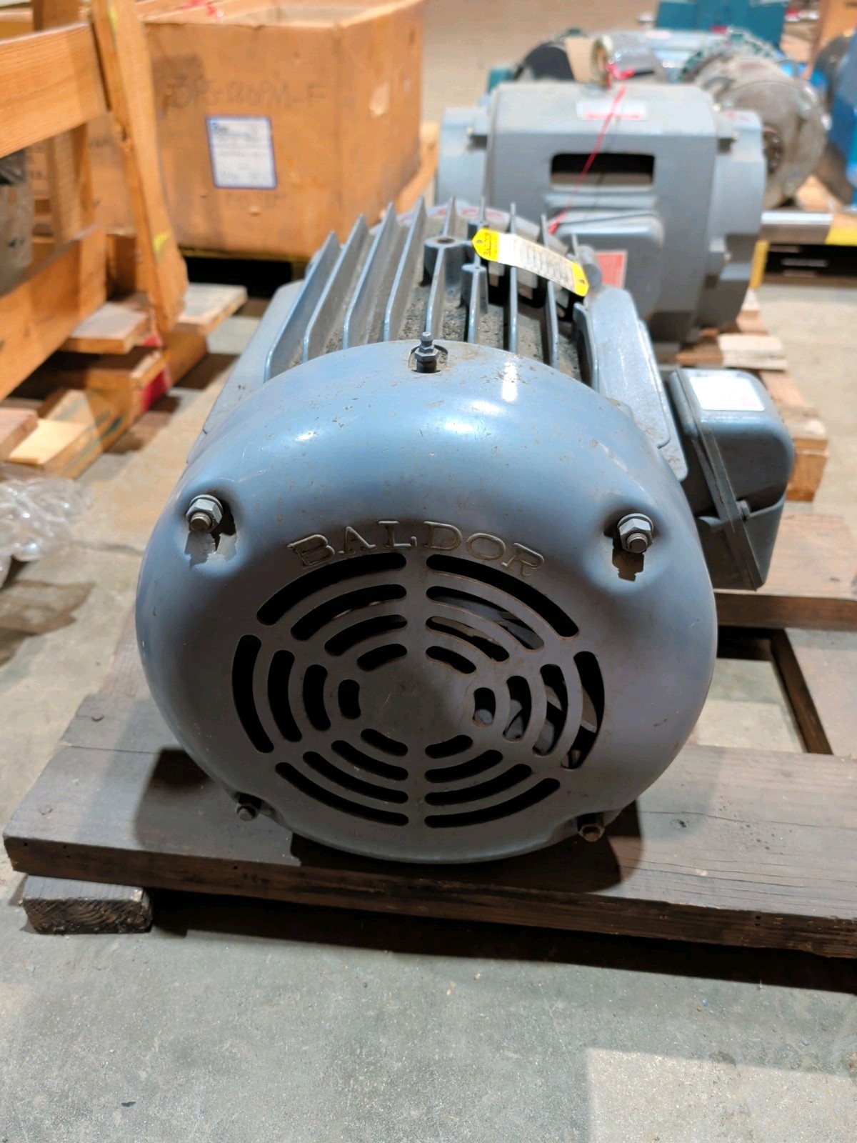 BALDOR INDUSTRIAL MOTOR M2238 10HP 1760RPM 3PHASE – NEW (OLD STOCK)